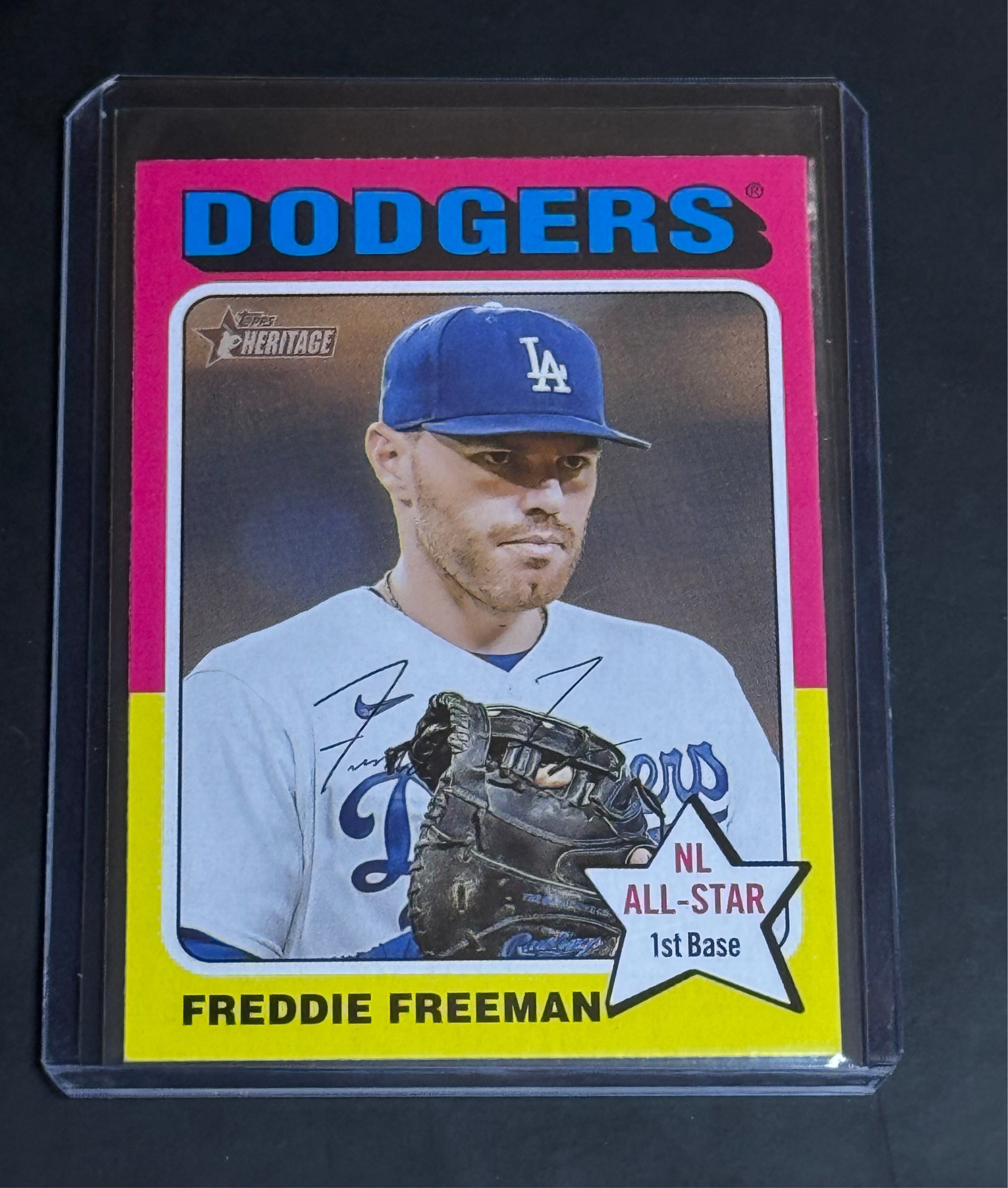 2024 Topps Heritage Freddie Freeman #248
