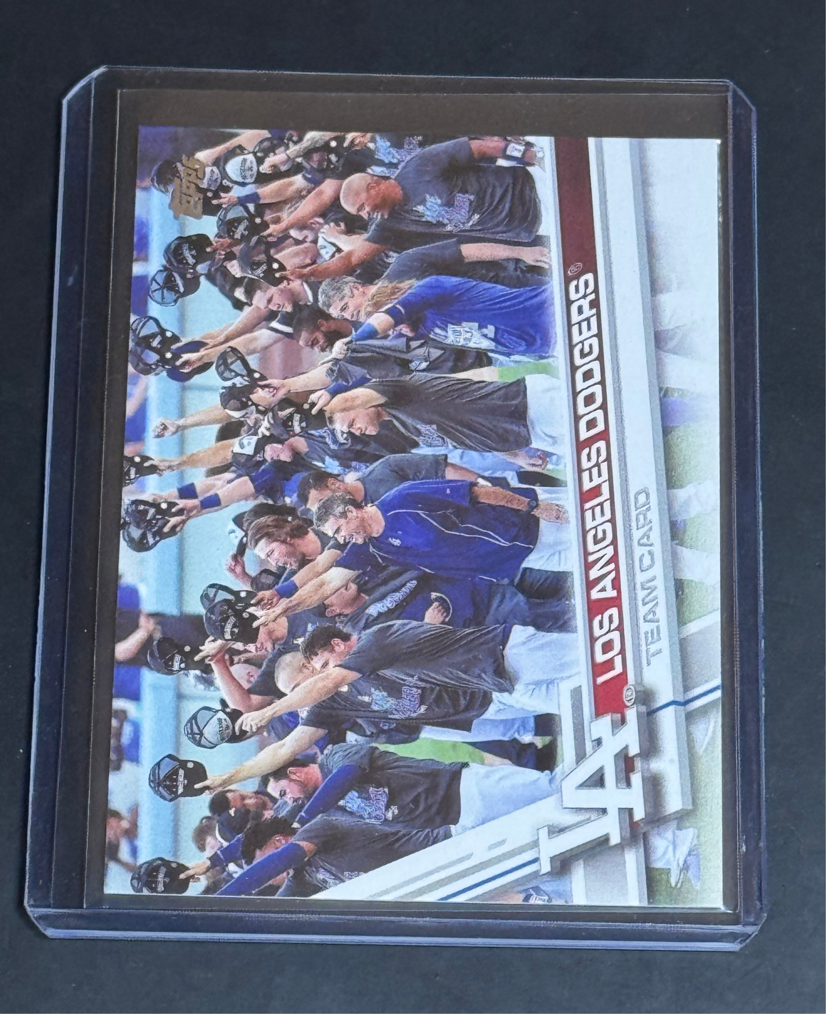 Los Angels Dodgers Team Card