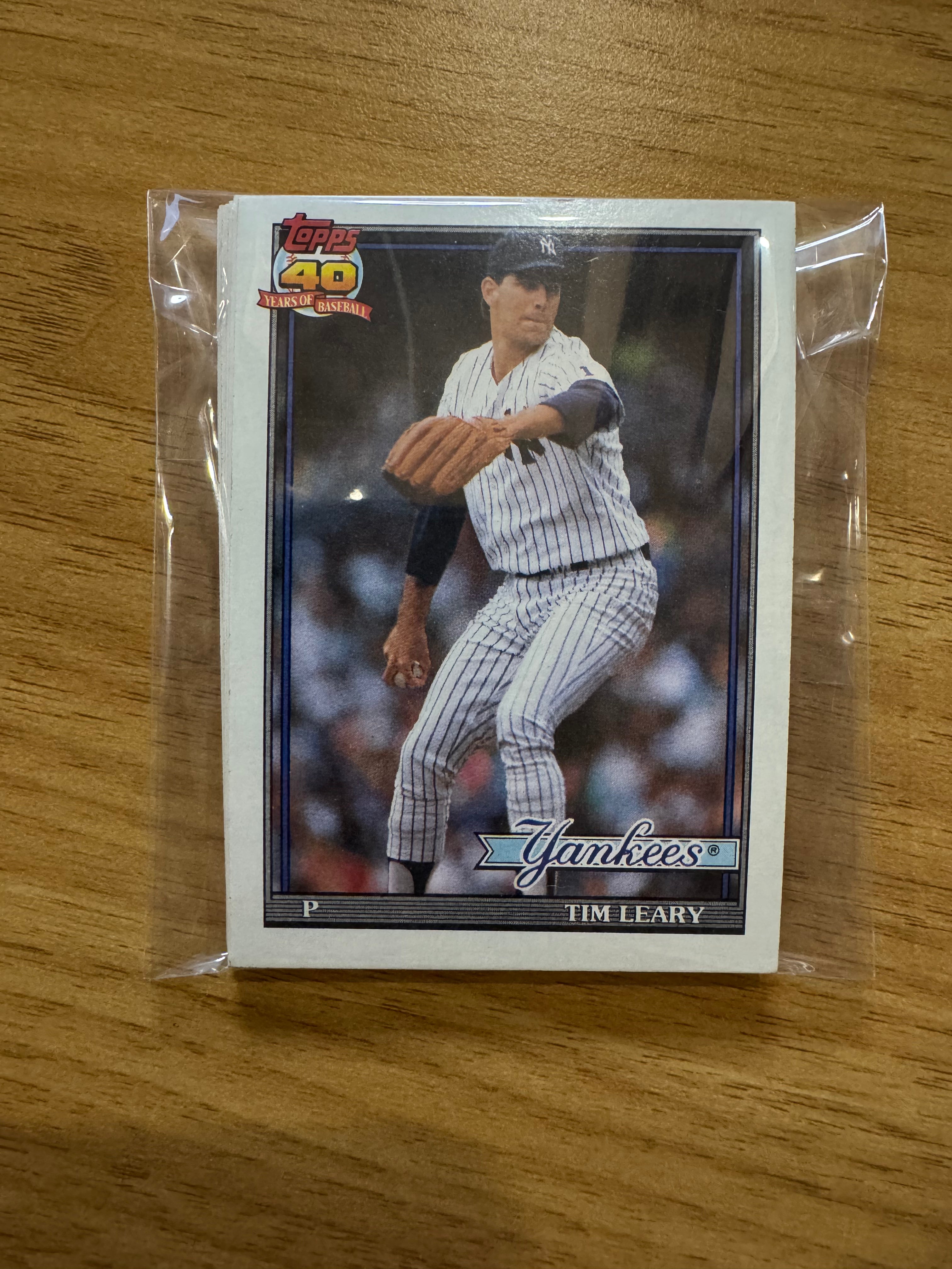 1991 New York Yankees Team Lot
