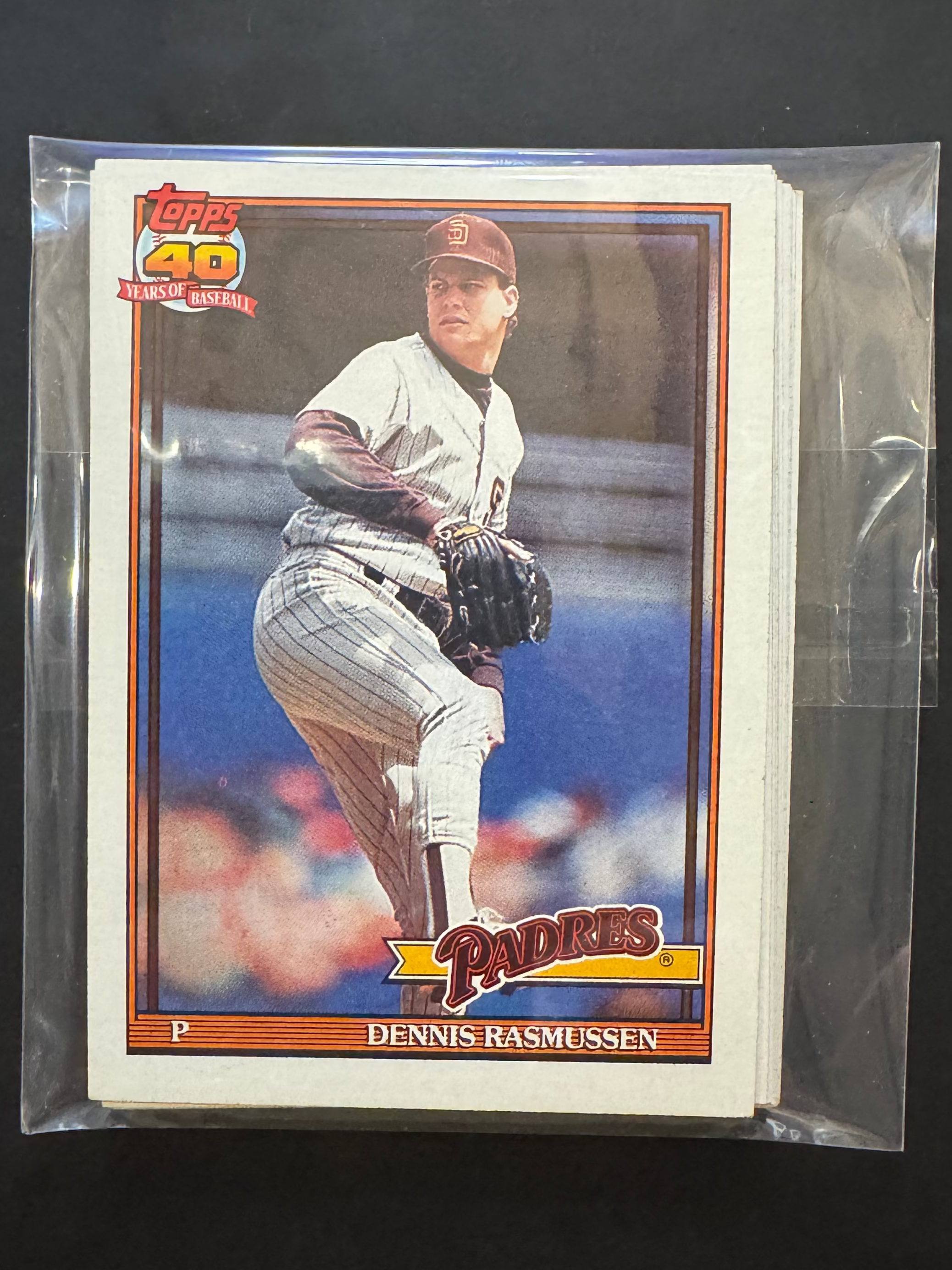 1991 Topps San Diego Padres Team Lot
