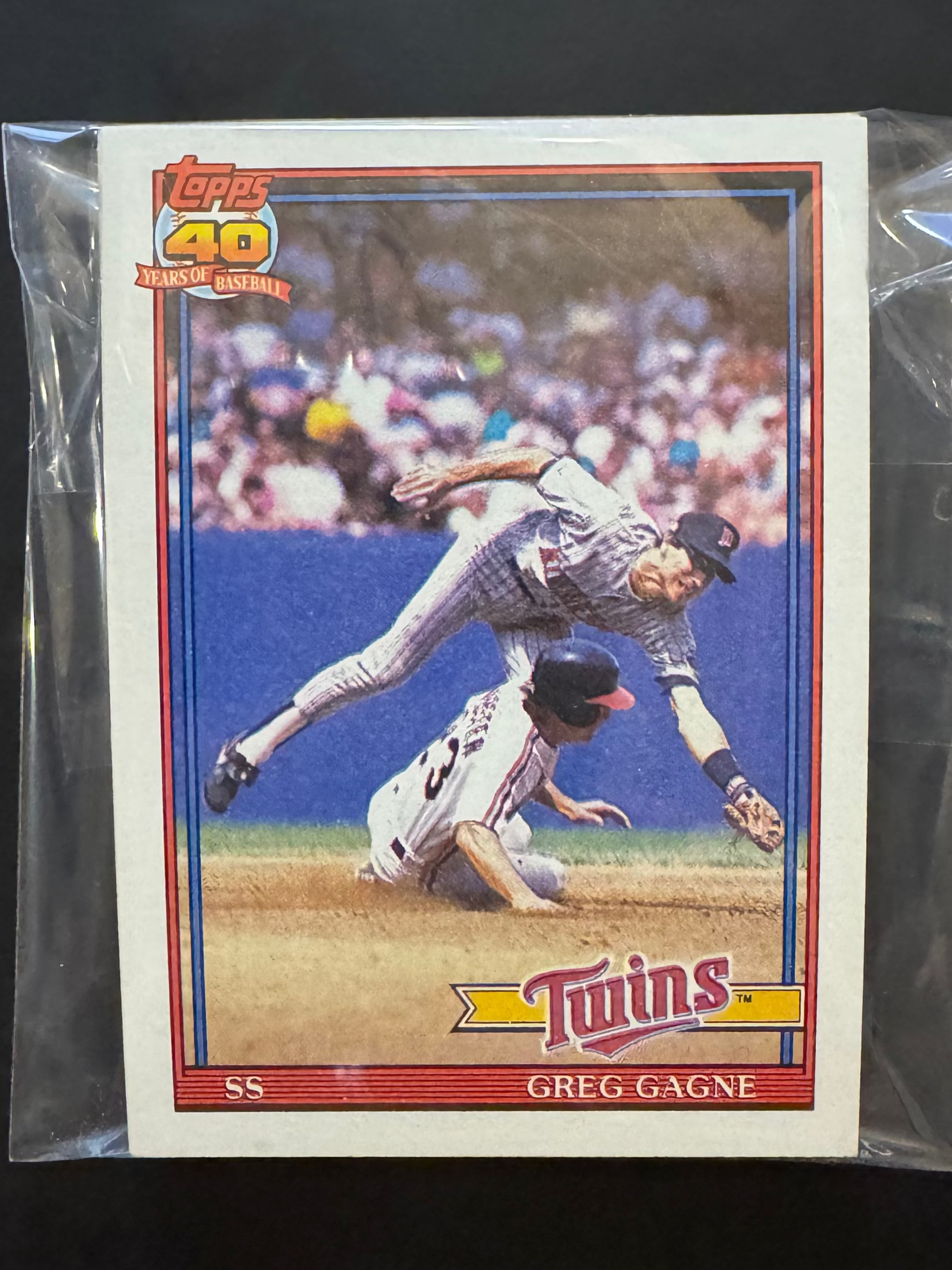 1991 Topps Minnesota Twins Team Lots