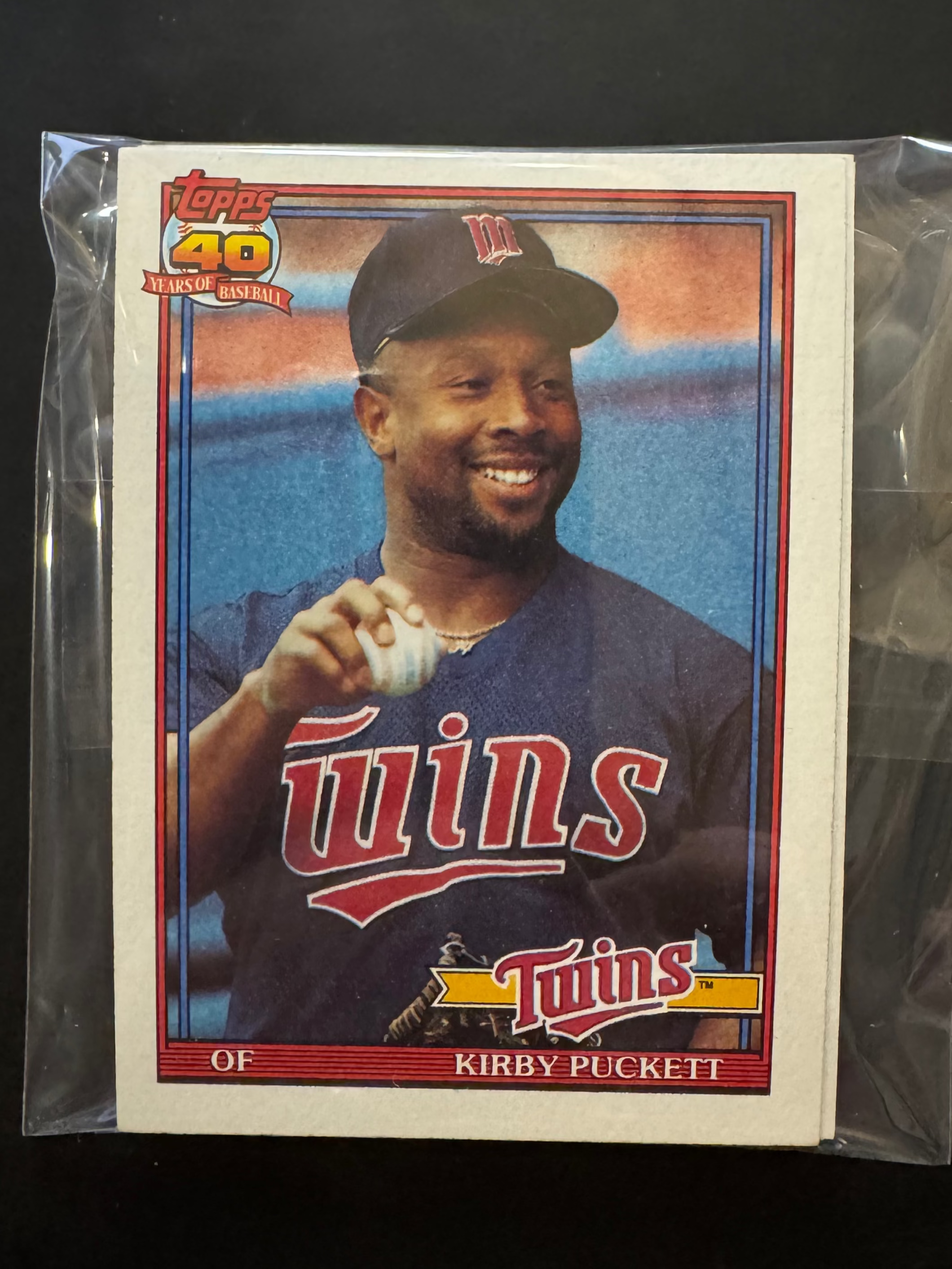 1991 Topps Minnesota Twins Team Lots