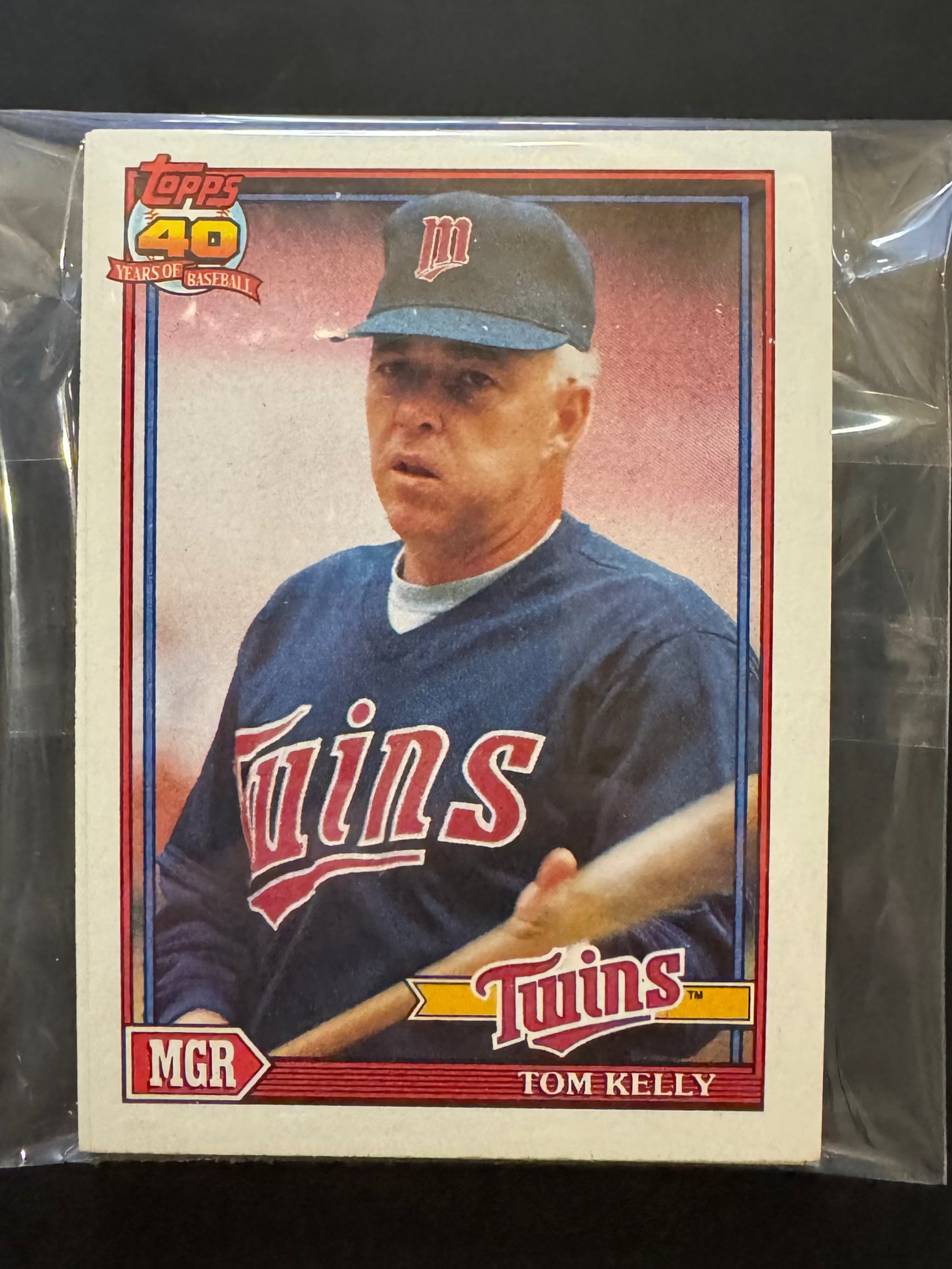 1991 Topps Minnesota Twins Team Lots