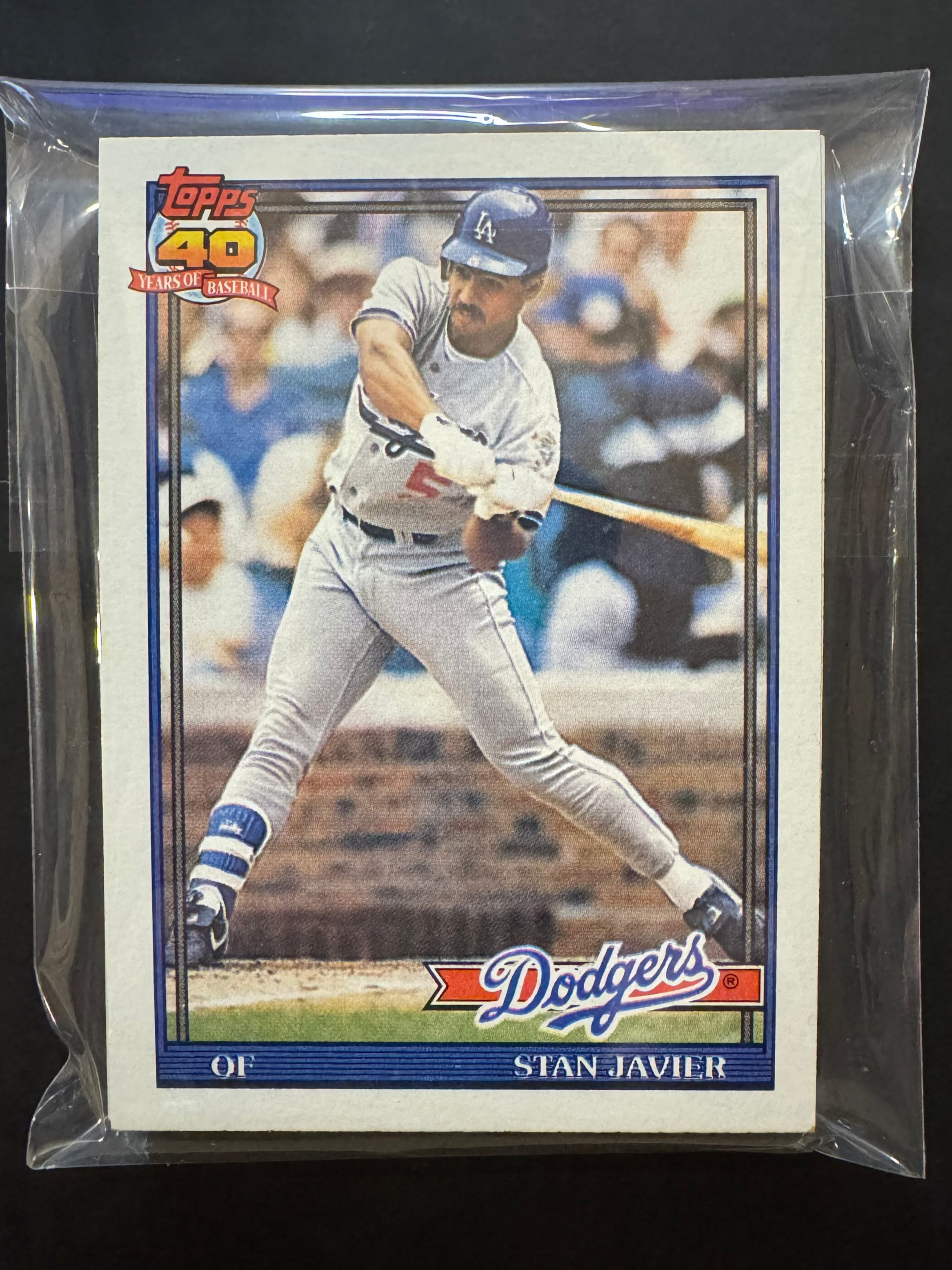 1991 Topps Los Angeles Dodgers Team Lots