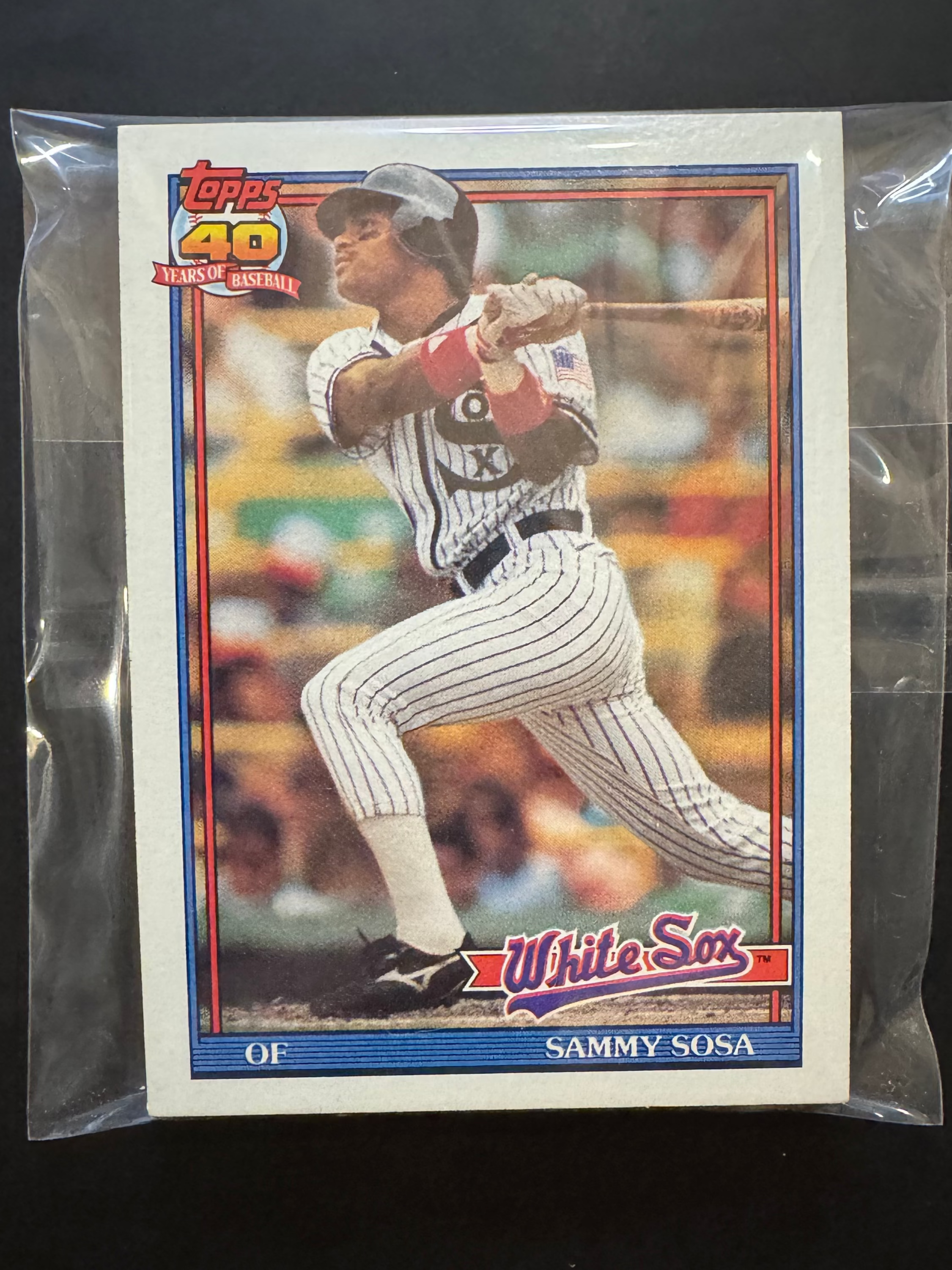 1991 Topps Chicago White Sox Team Lot
