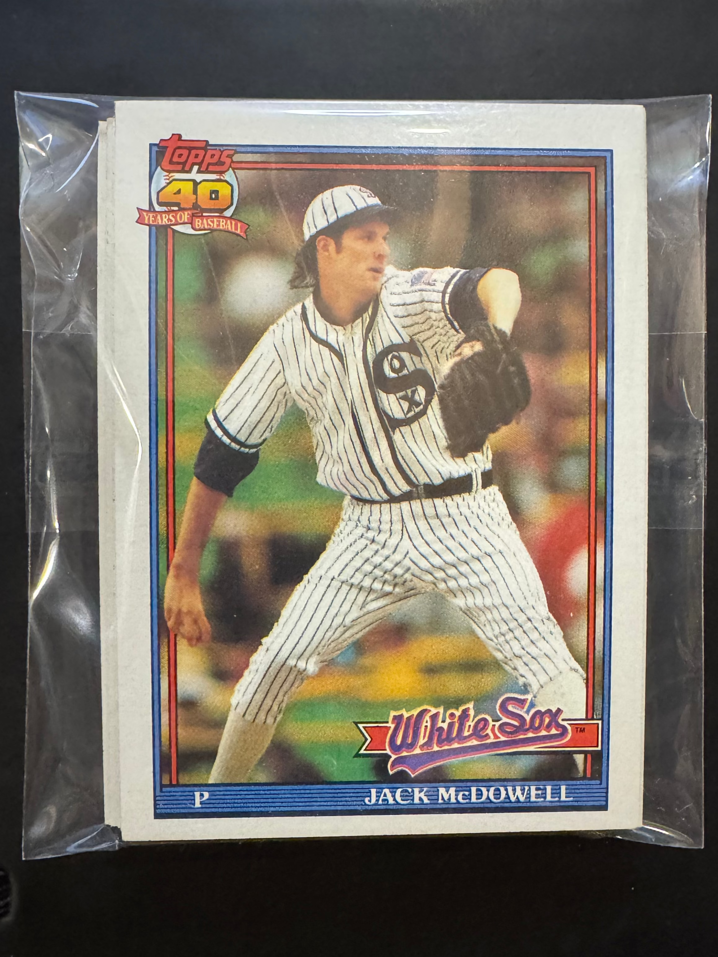 1991 Topps Chicago White Sox Team Lot