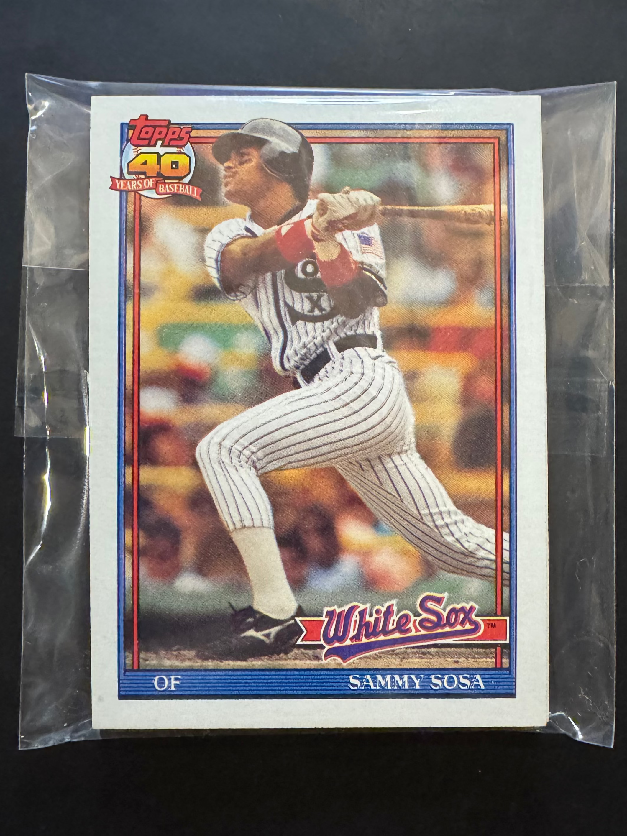 1991 Topps Chicago White Sox Team Lot