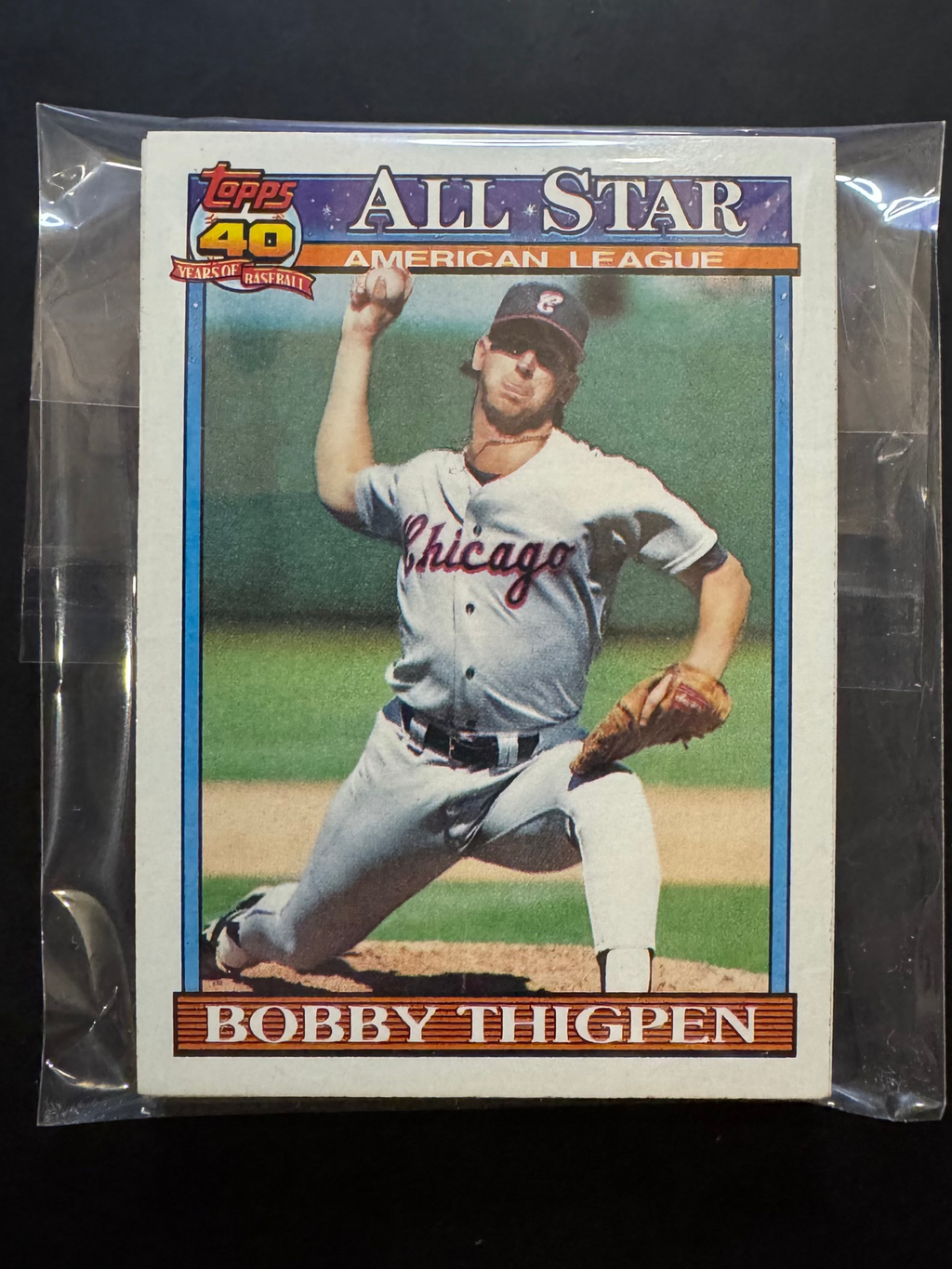 1991 Topps Chicago White Sox Team Lot