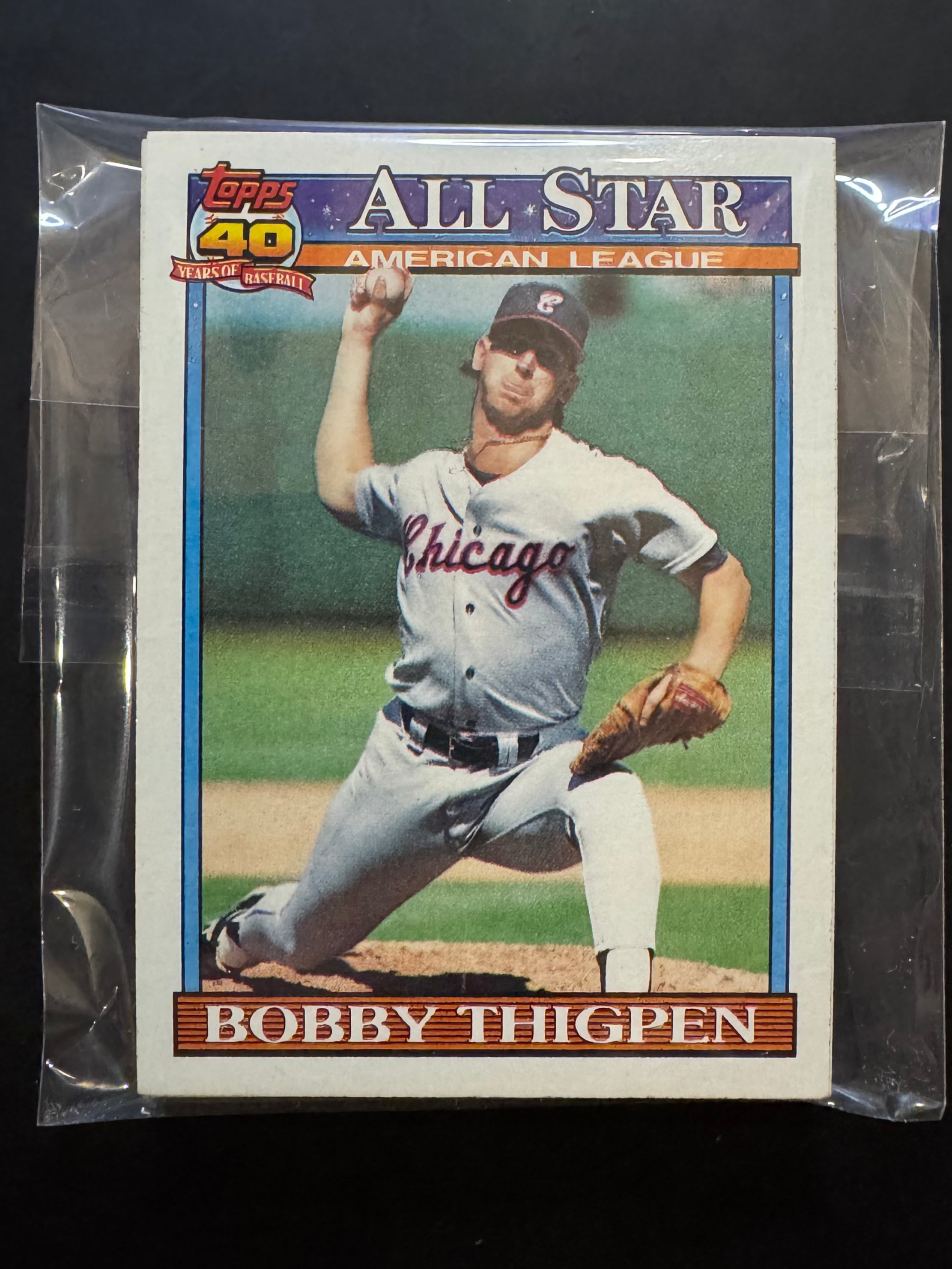 1991 Topps Chicago White Sox Team Lot