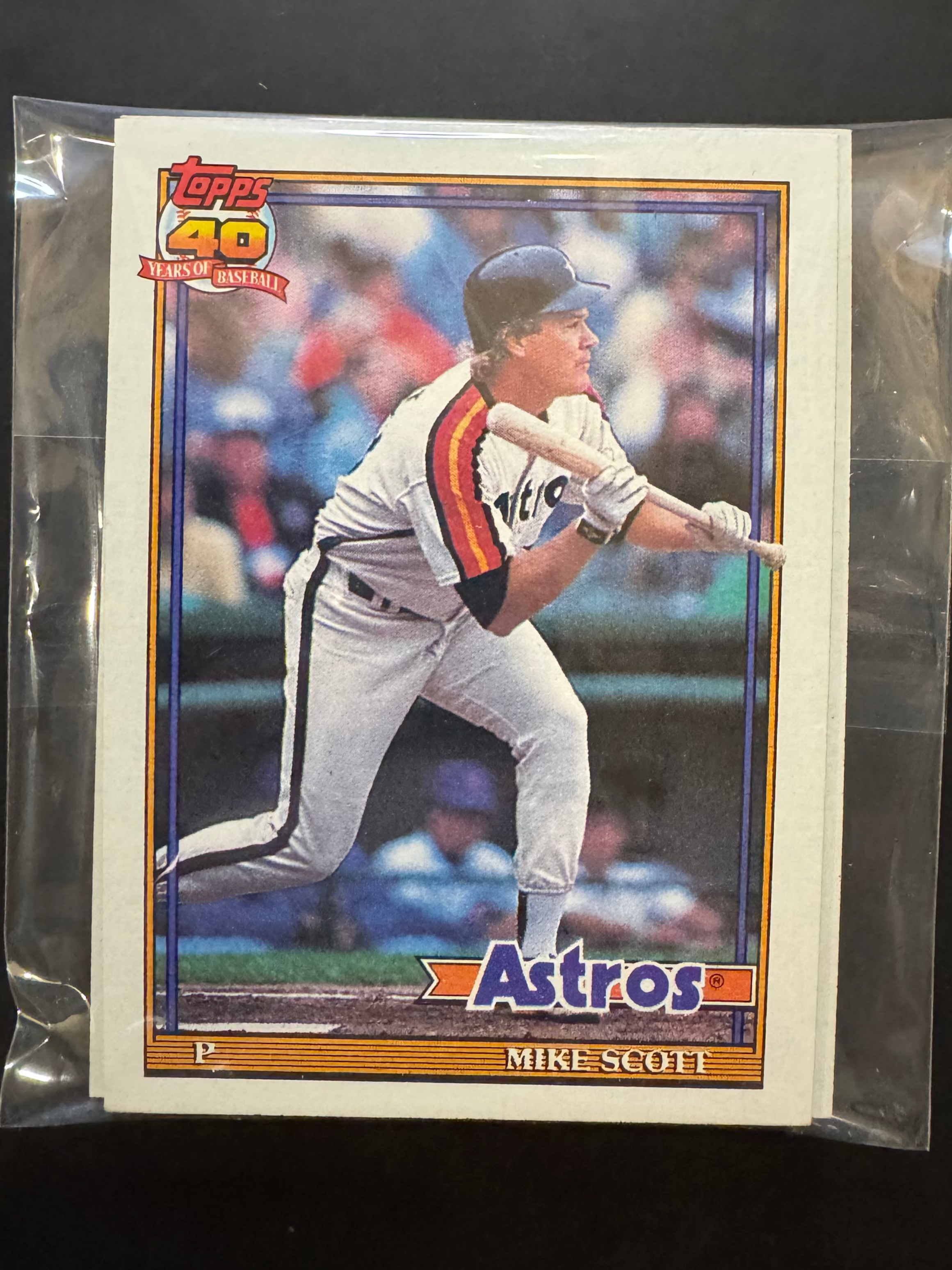 1991 Topps Houston Astros Team Lots