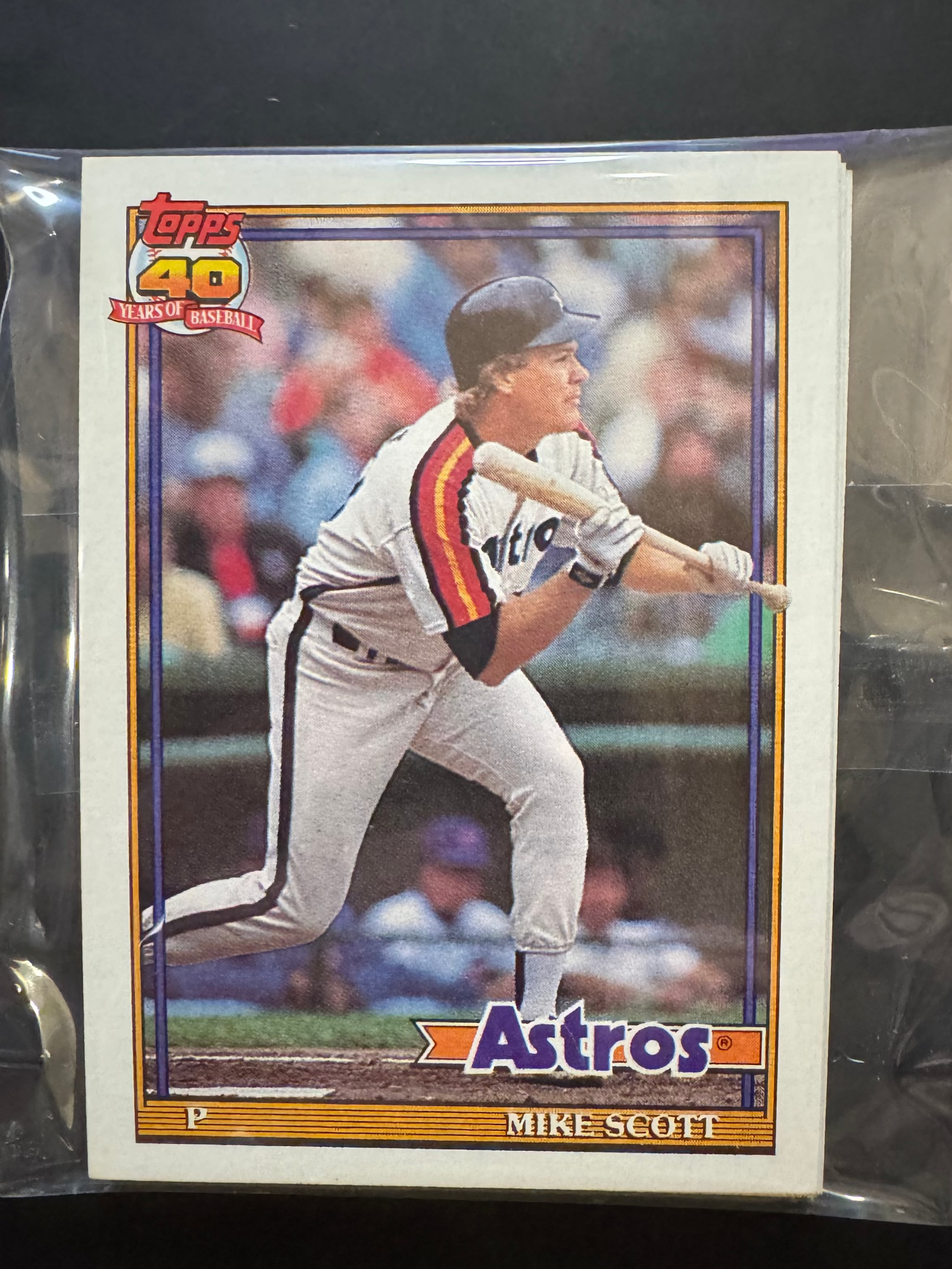 1991 Topps Houston Astros Team Lots