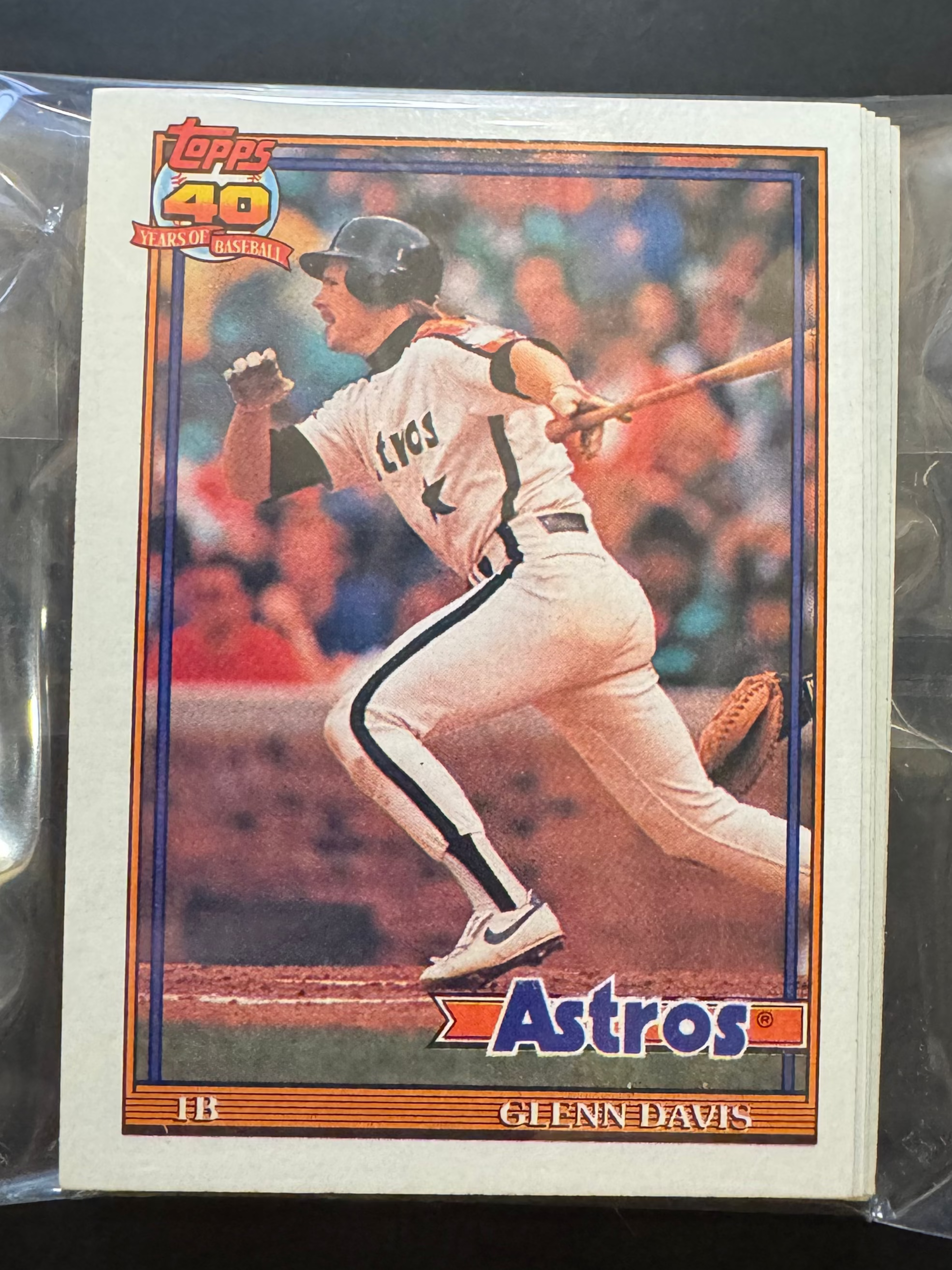 1991 Topps Houston Astros Team Lots