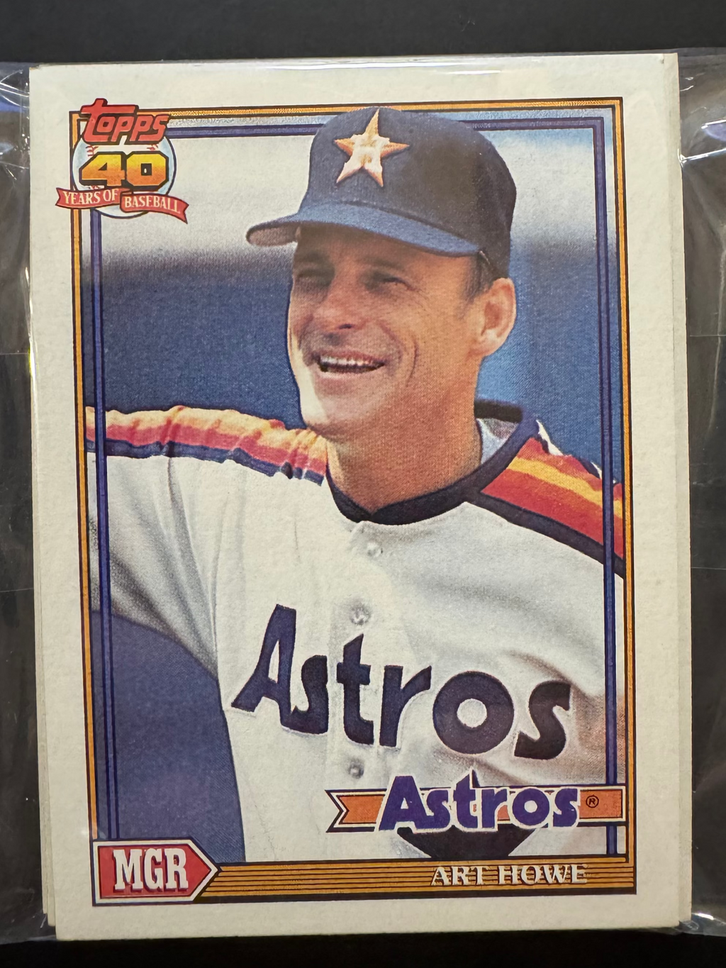 1991 Topps Houston Astros Team Lots