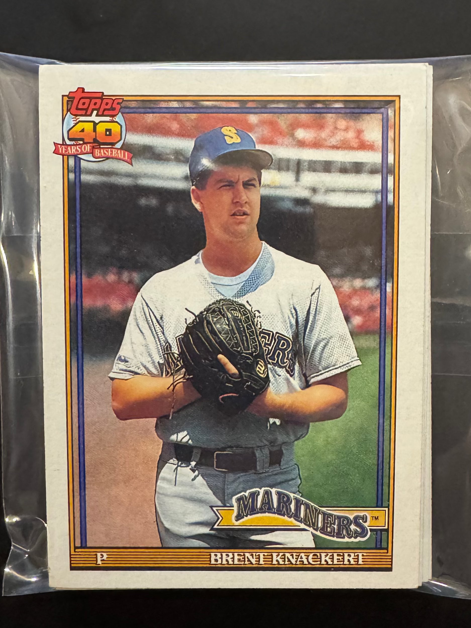1991 Topps Seattle Mariners Team Lots