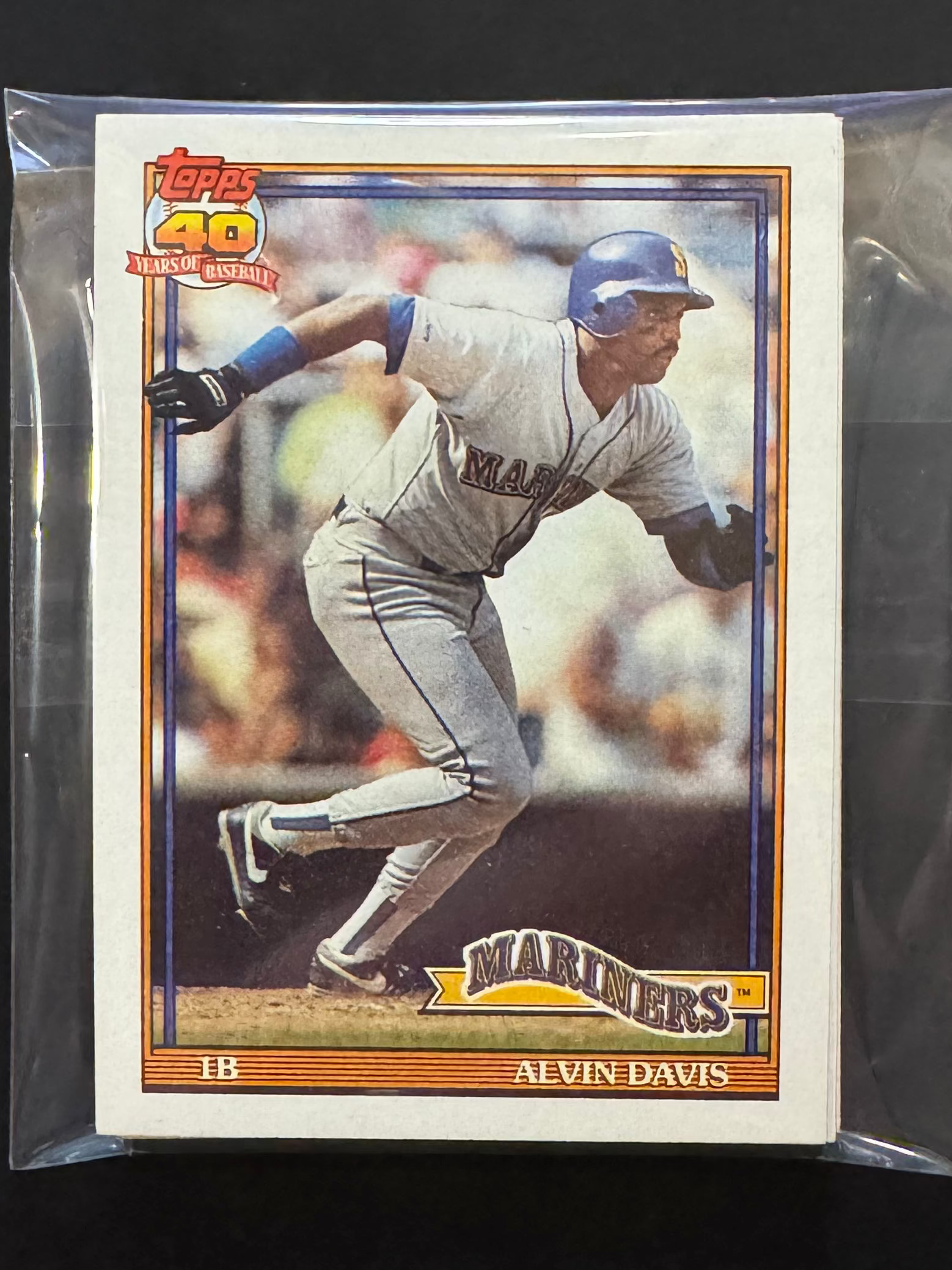 1991 Topps Seattle Mariners Team Lots