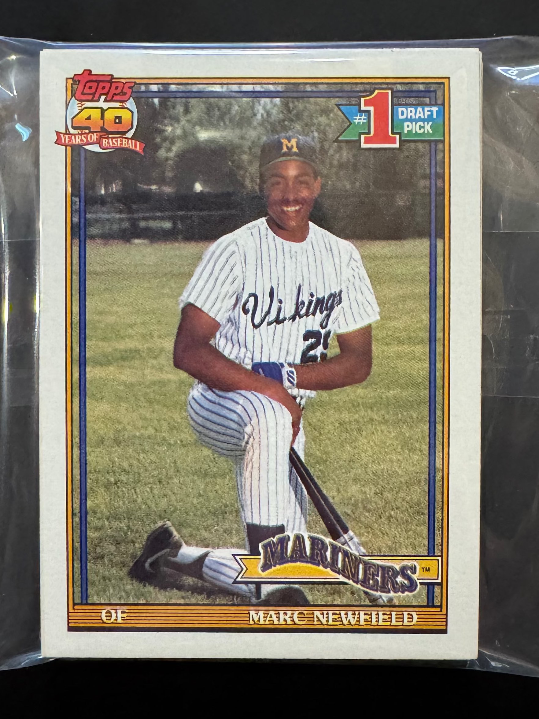 1991 Topps Seattle Mariners Team Lots