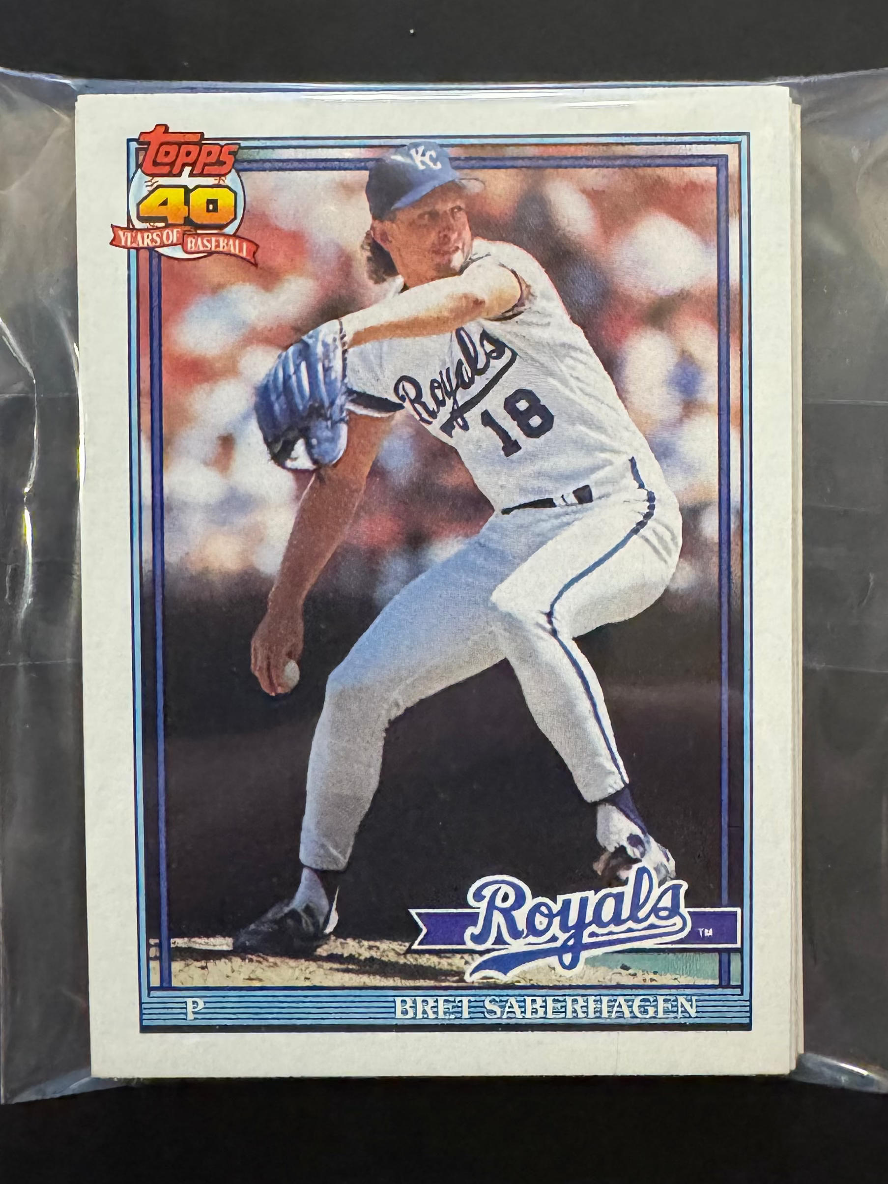 1991 Topps Royals Team Lots