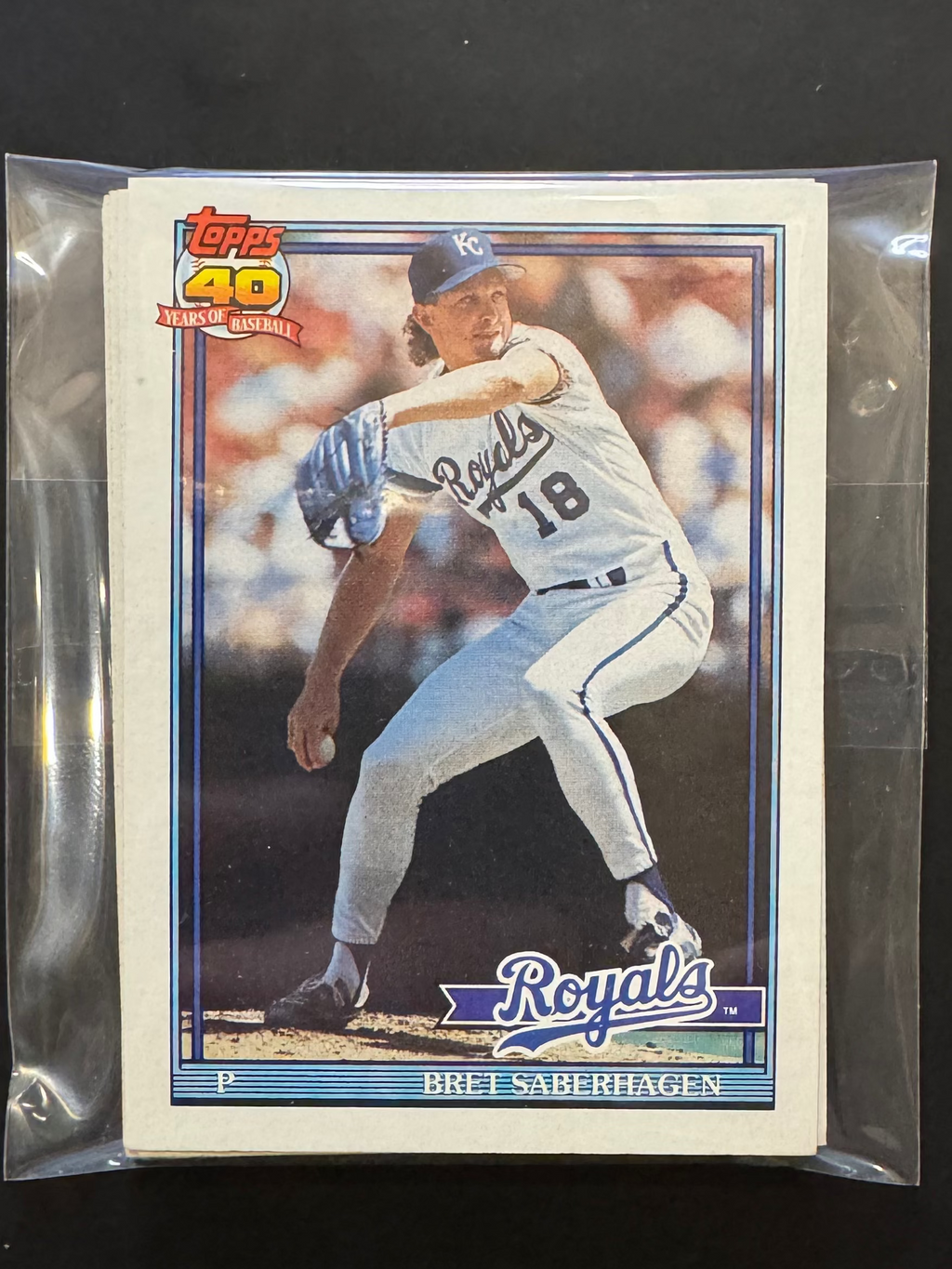 1991 Topps Royals Team Lots