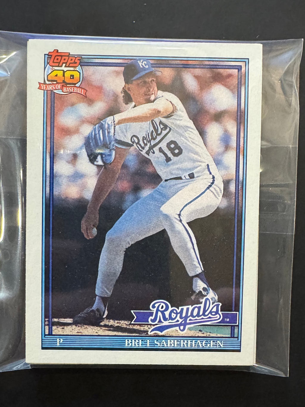 1991 Topps Royals Team Lots