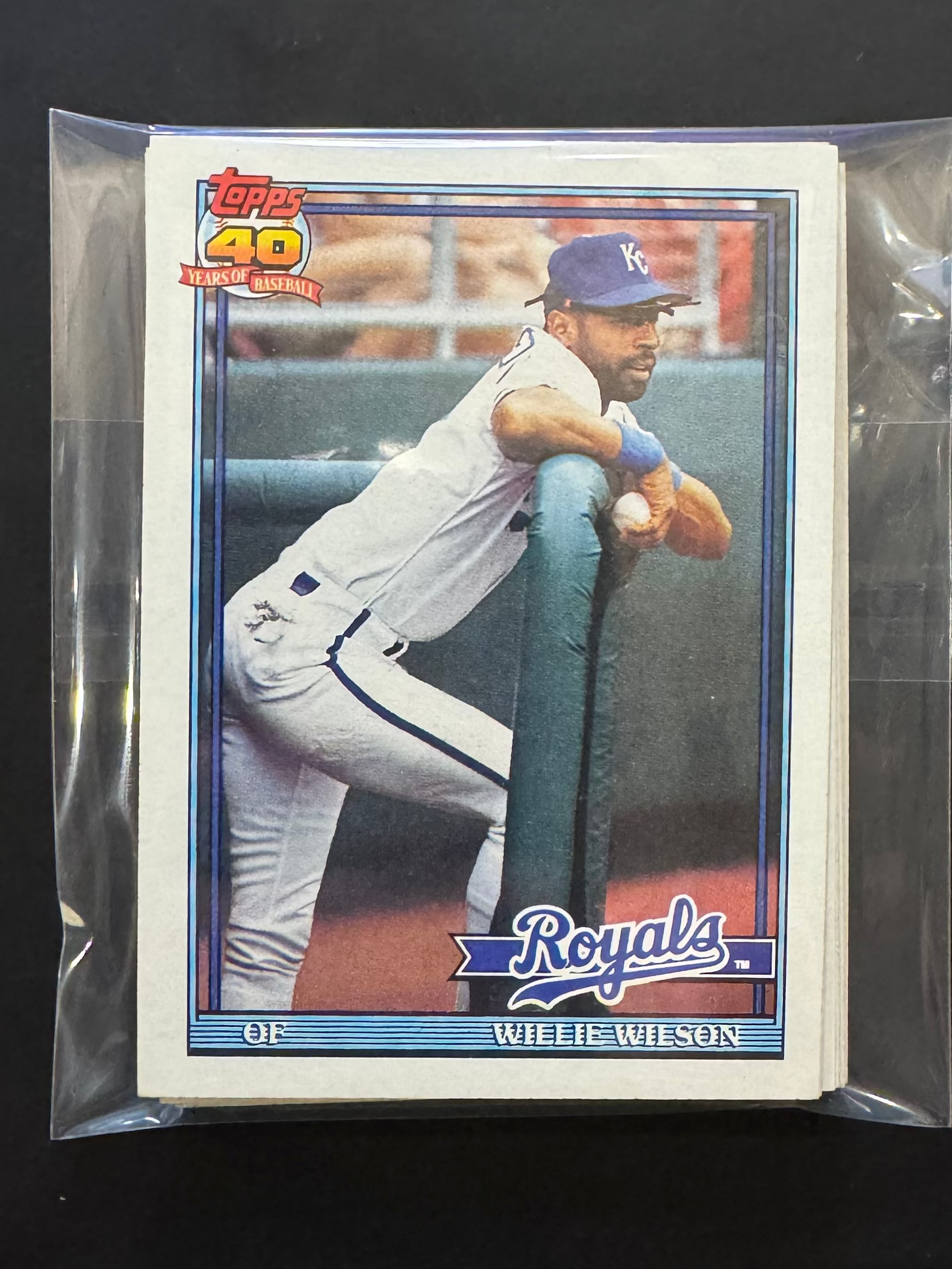 1991 Topps Royals Team Lots