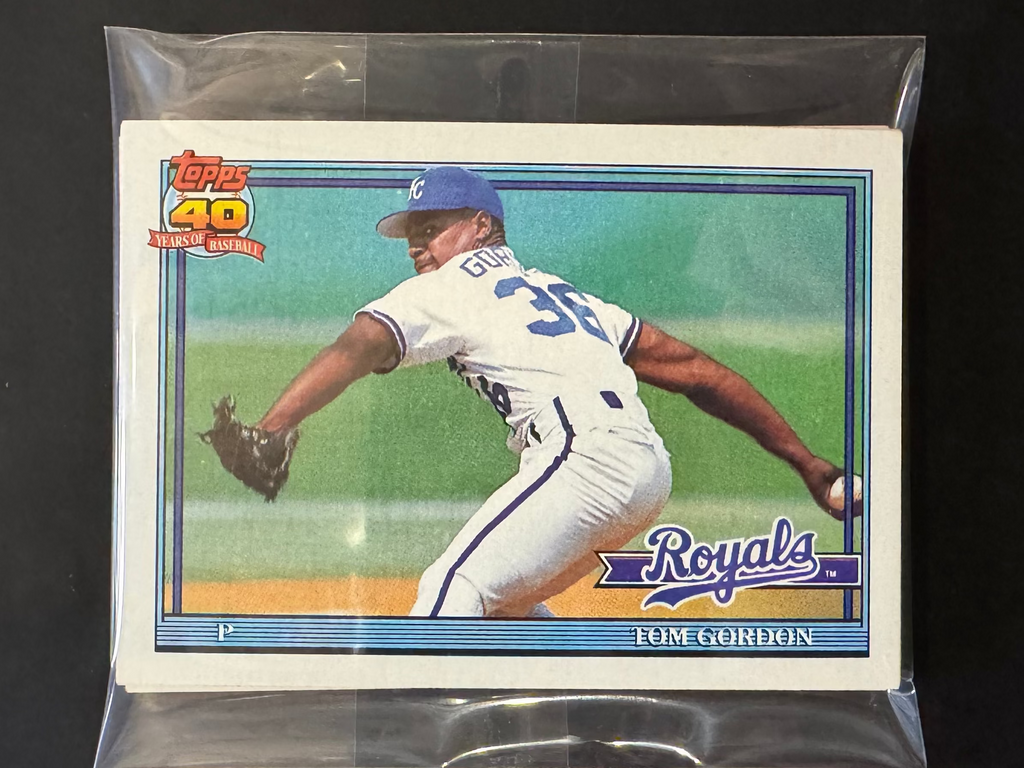 1991 Topps Royals Team Lots