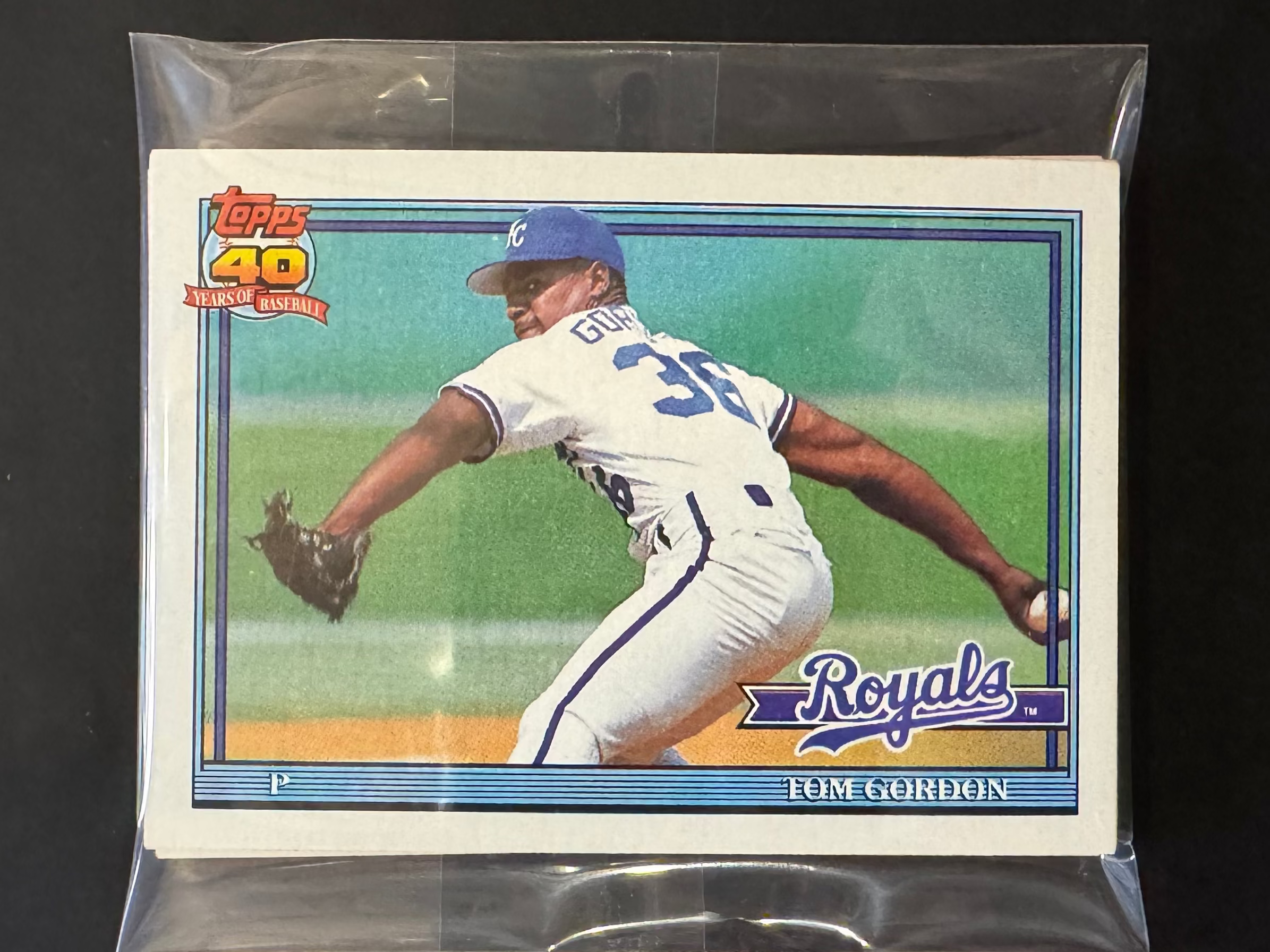 1991 Topps Royals Team Lots