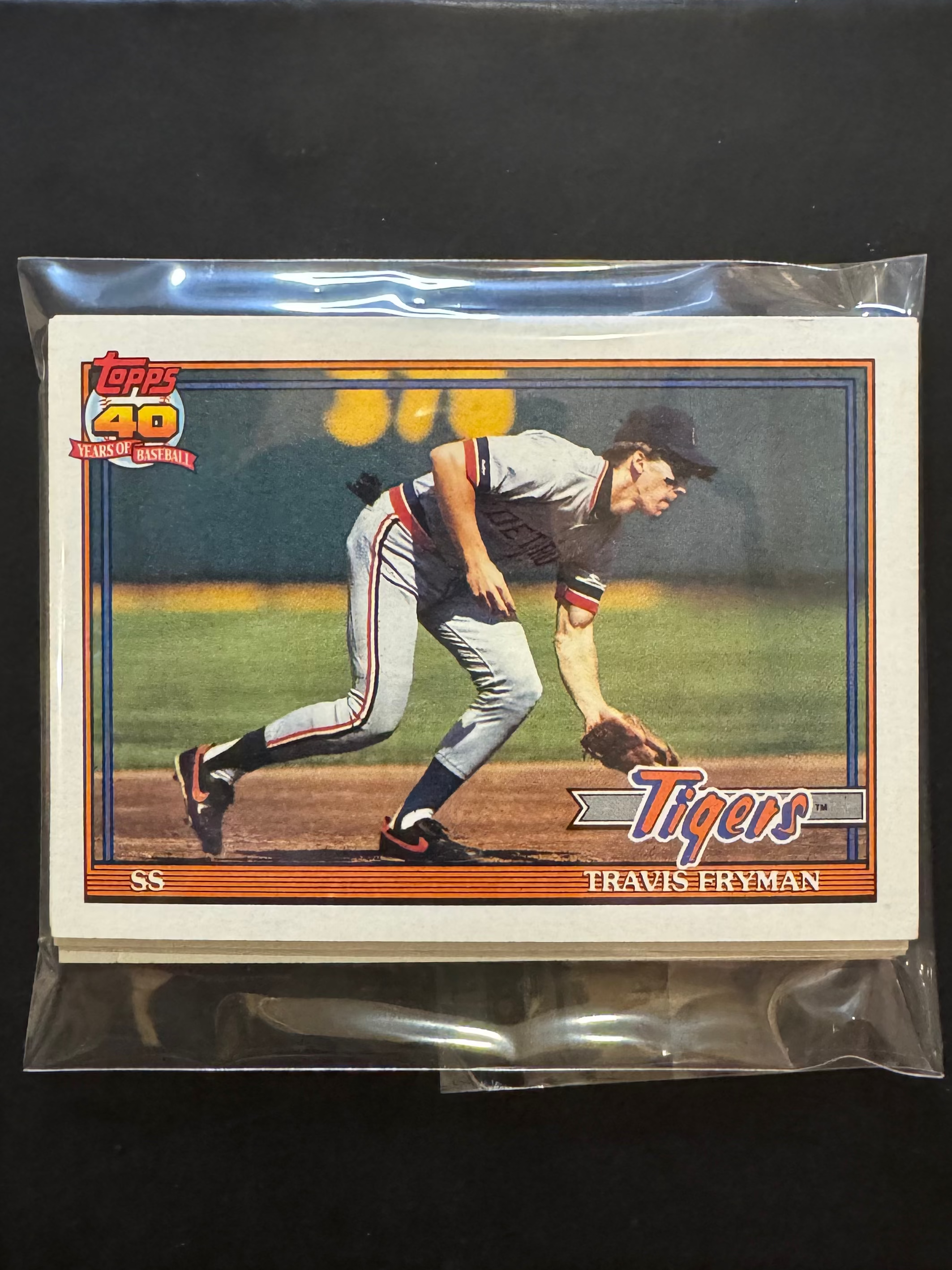 1991 Topps Tigers Team Lots