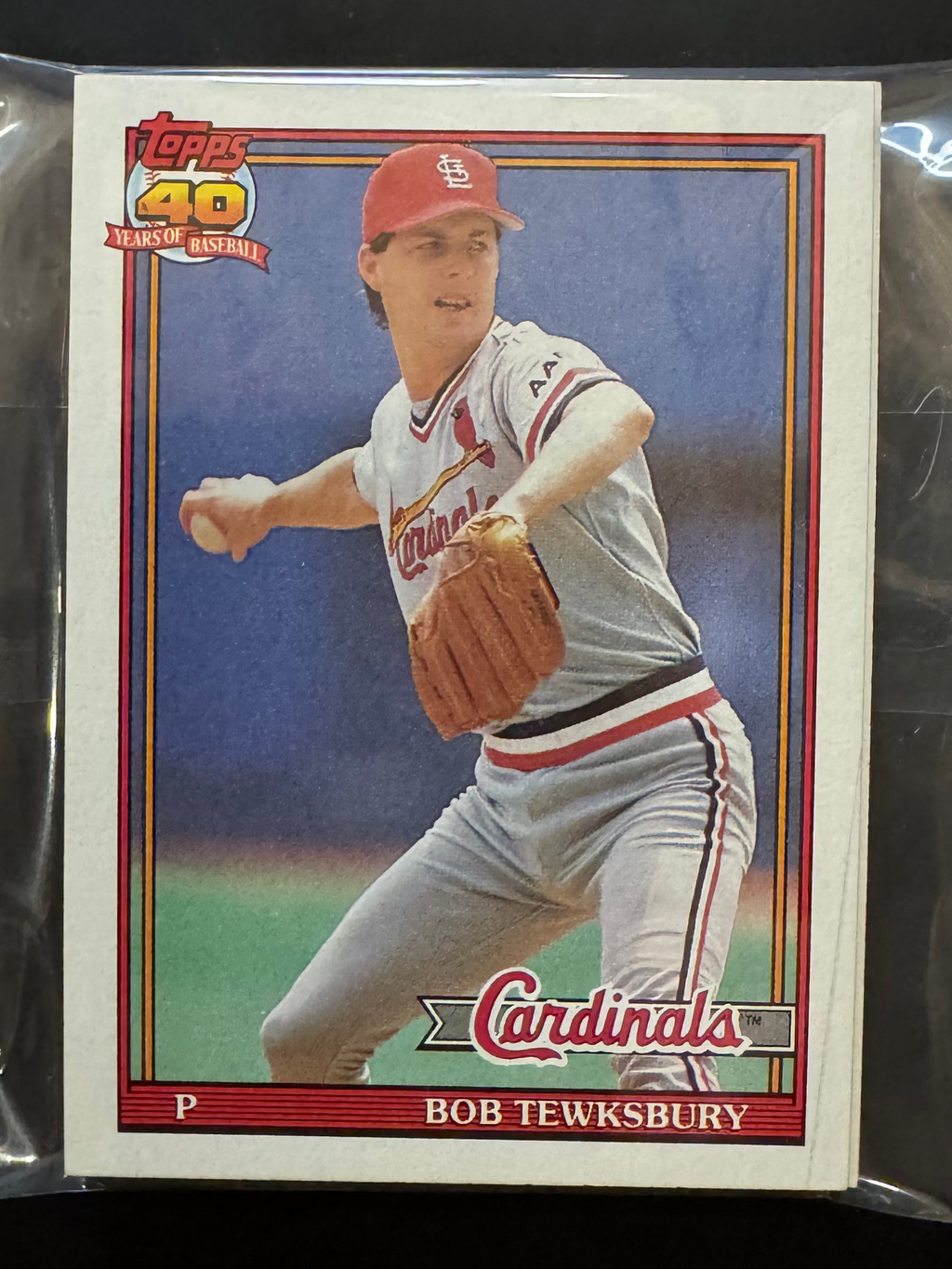 1991 Topps Cardinals Team Lots