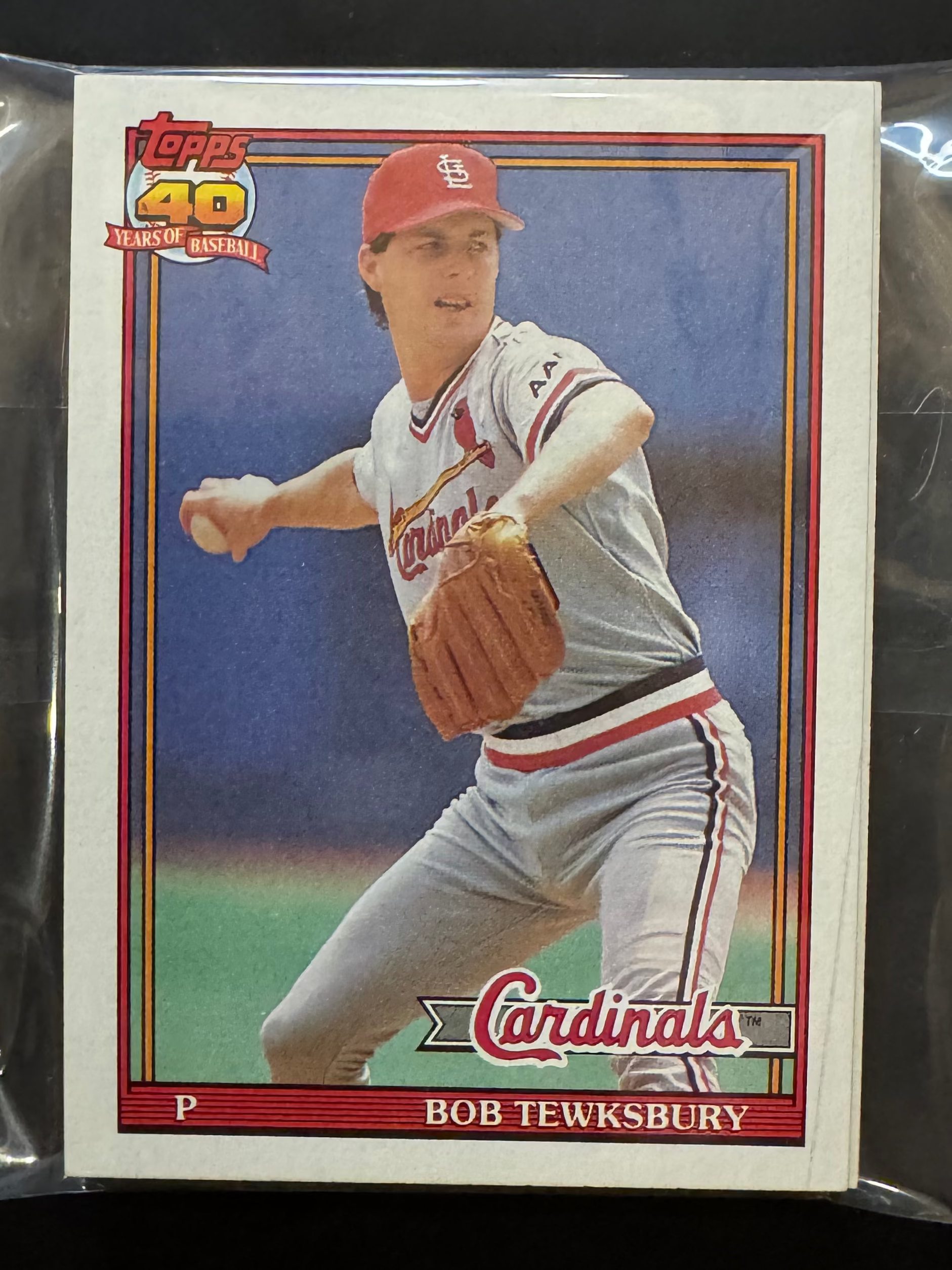 1991 Topps Cardinals Team Lots