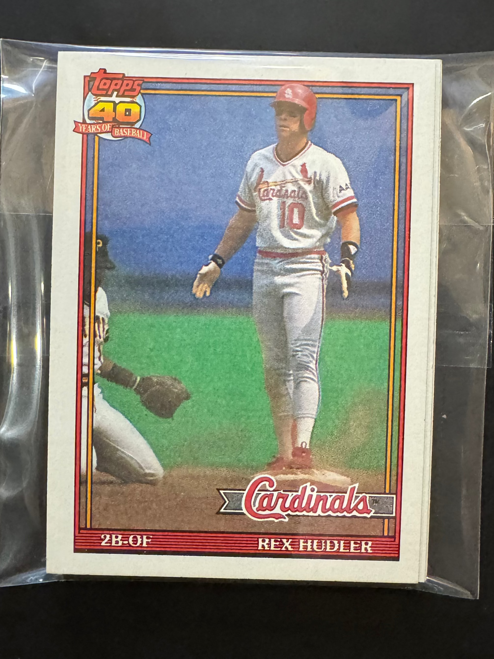 1991 Topps Cardinals Team Lots