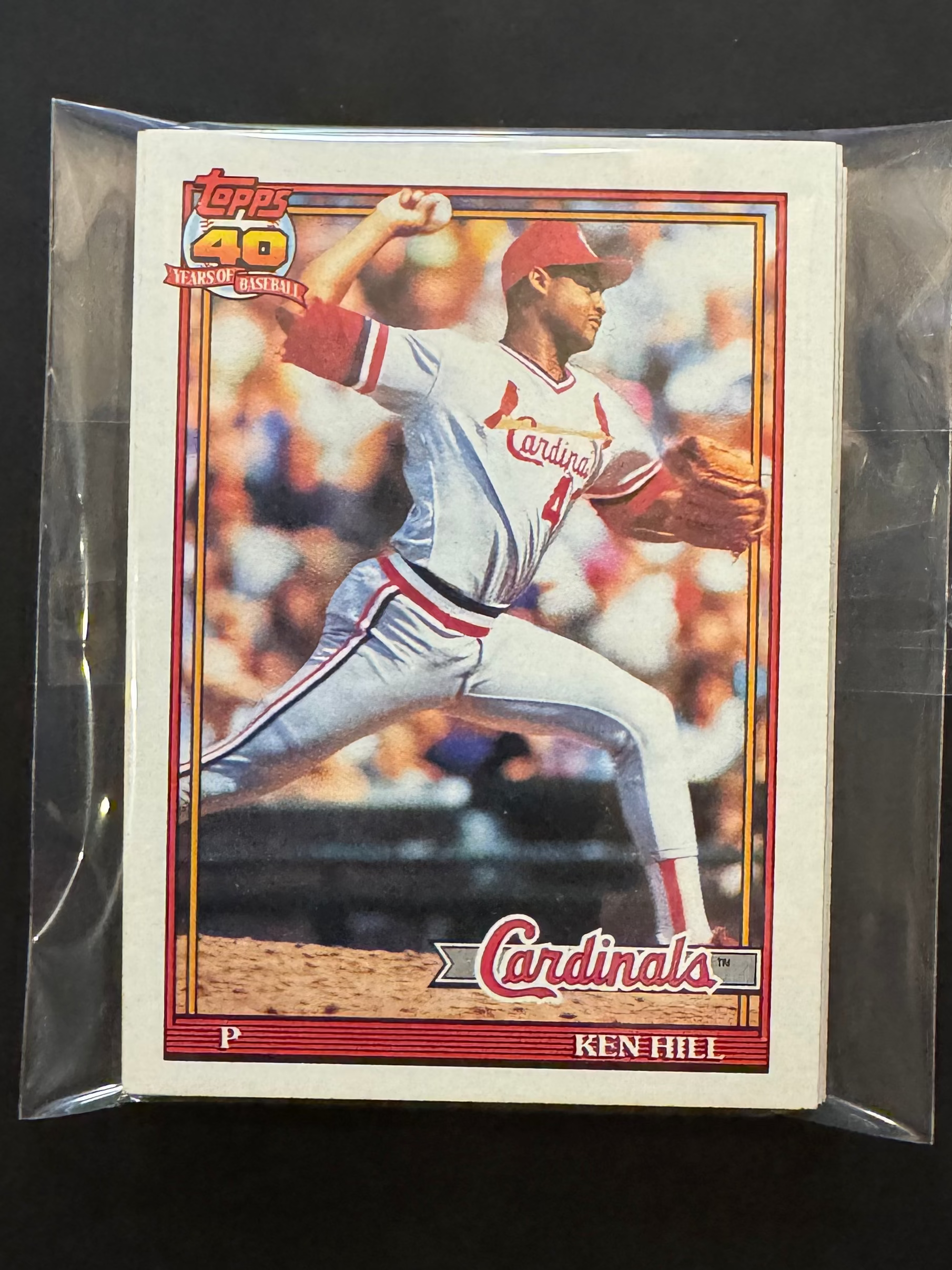 1991 Topps Cardinals Team Lots