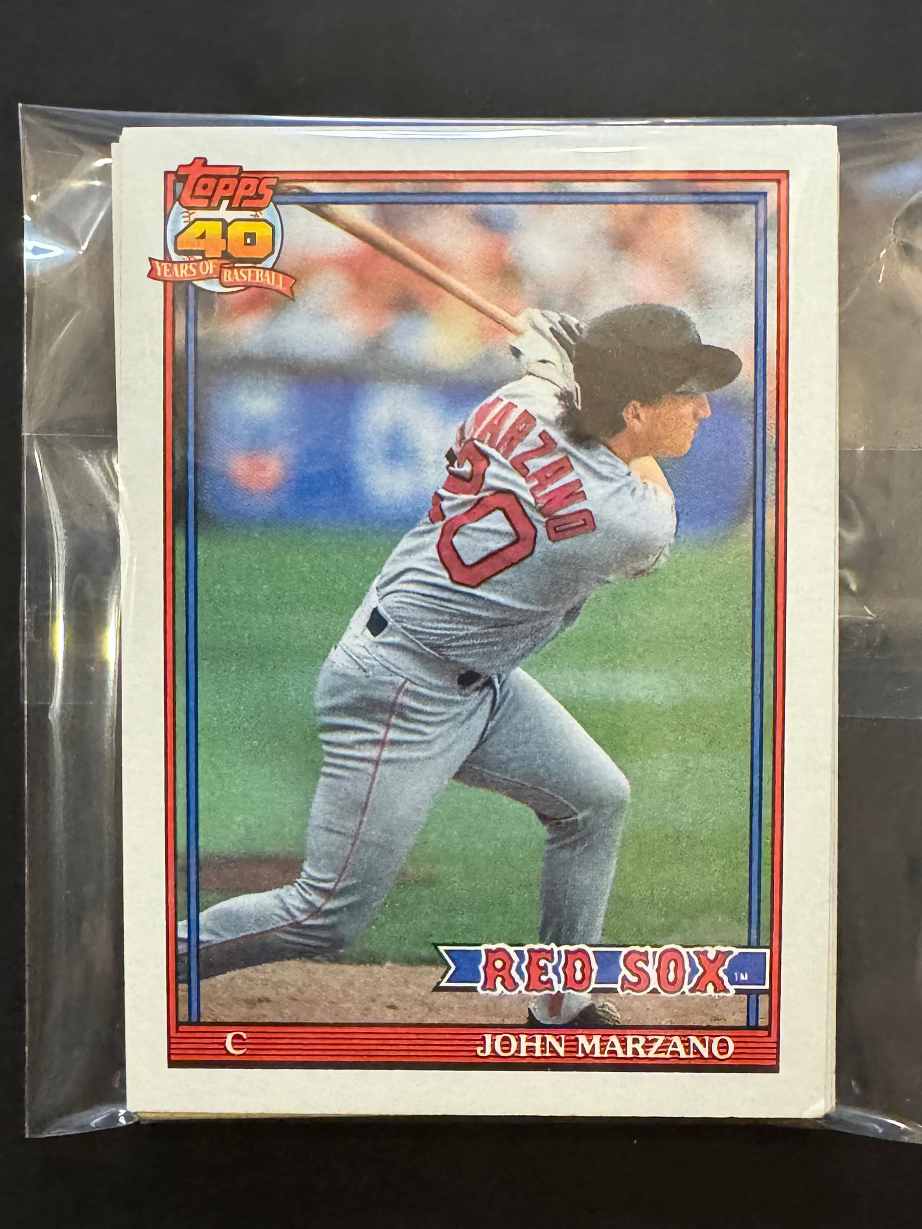 1991 Topps Red Sox Team Lots