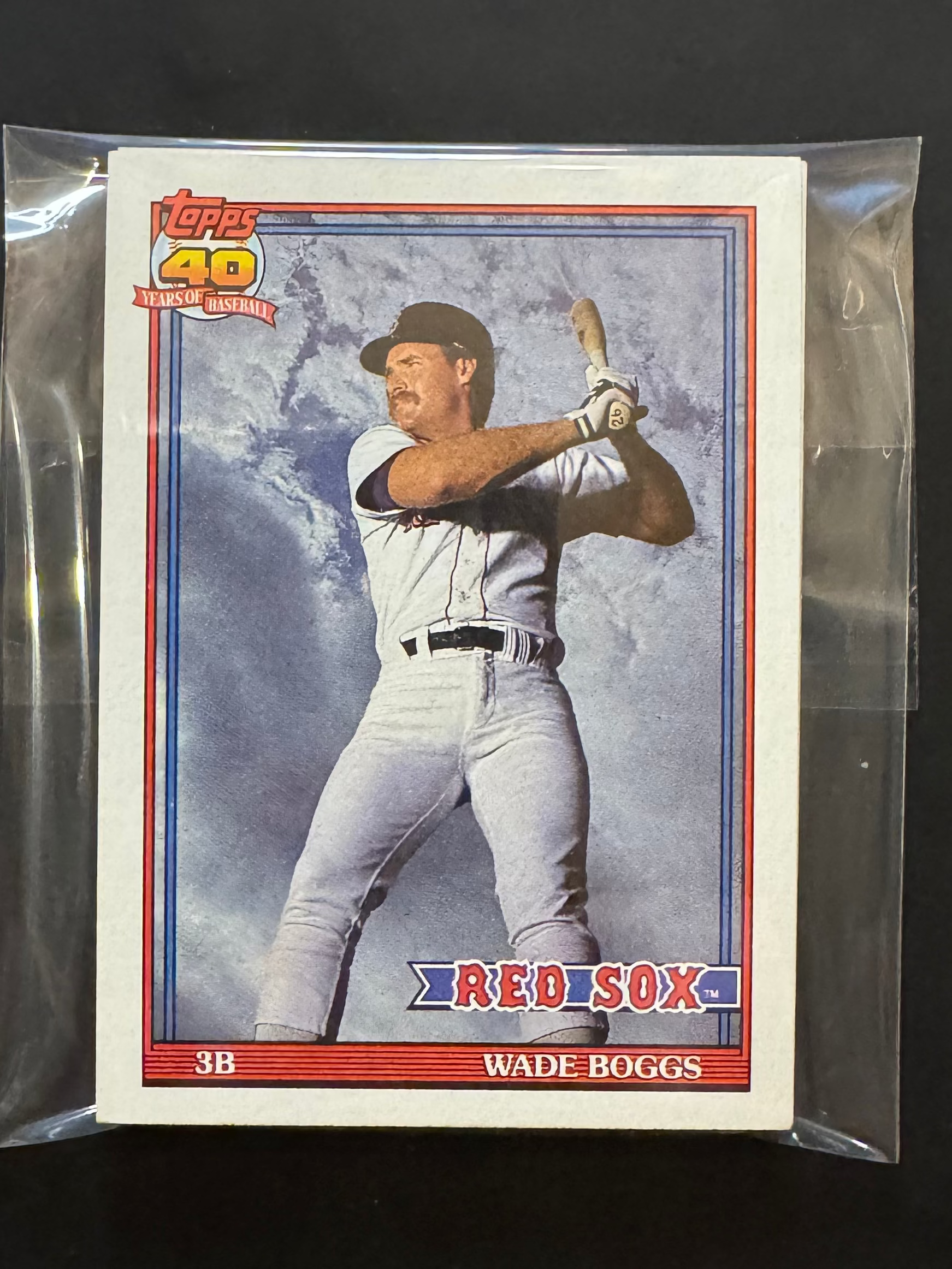 1991 Topps Red Sox Team Lots