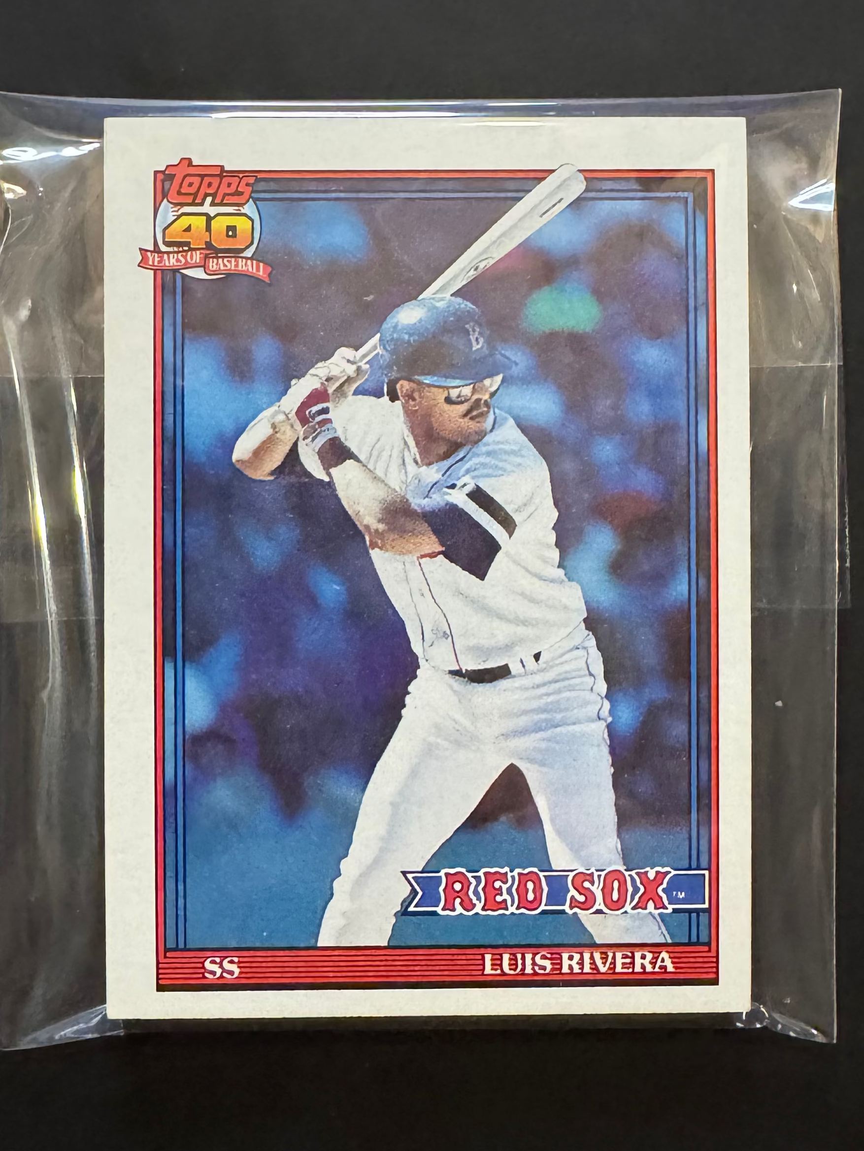 1991 Topps Red Sox Team Lots