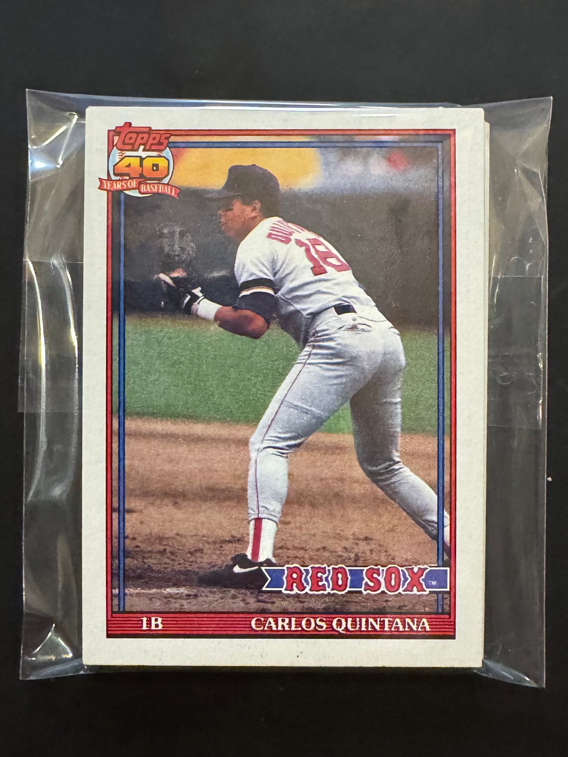 1991 Topps Red Sox Team Lots