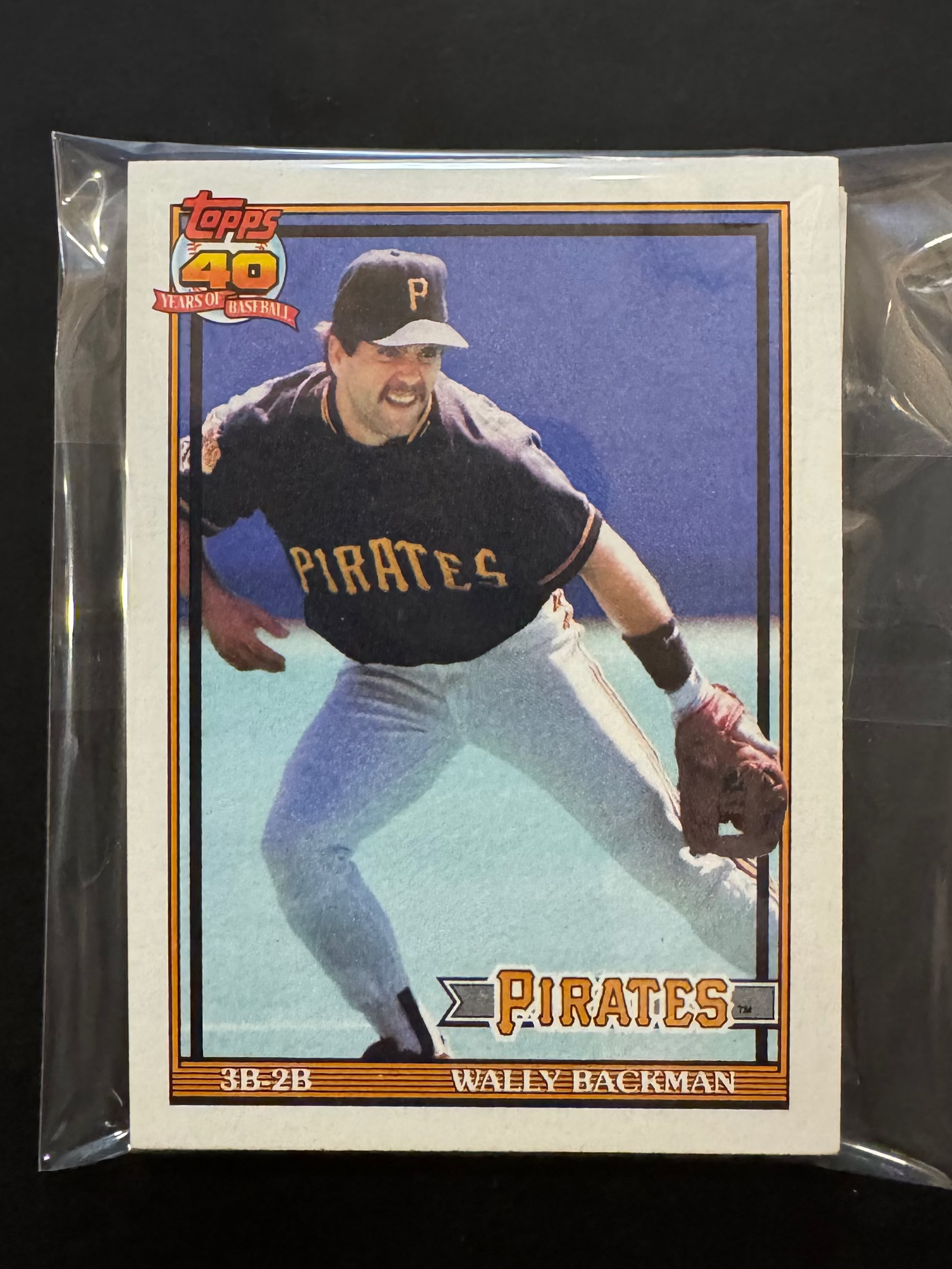 1991 Topps Pirates Team Lots