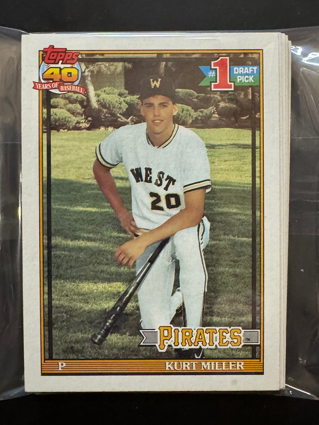 1991 Topps Pirates Team Lots