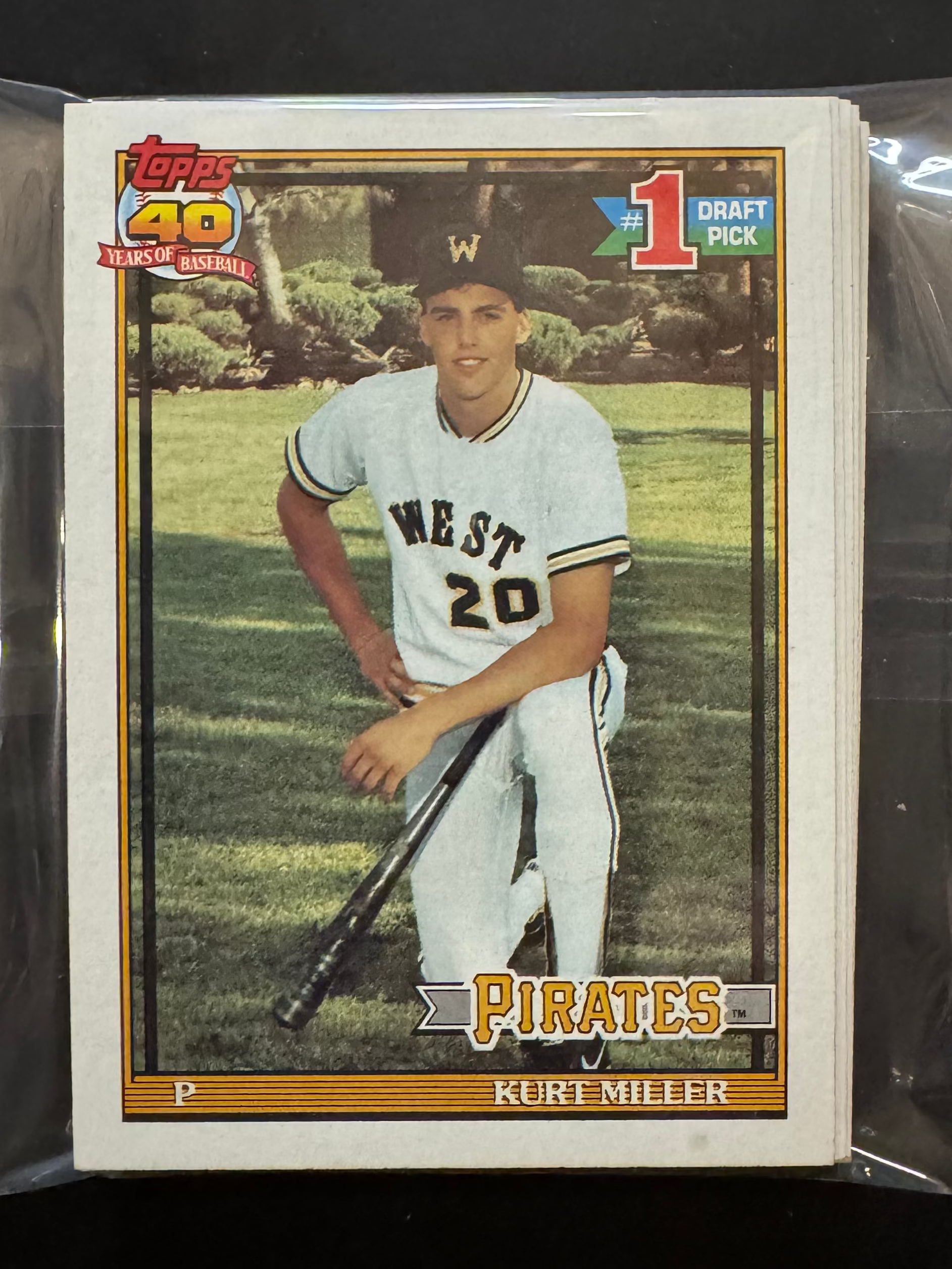 1991 Topps Pirates Team Lots