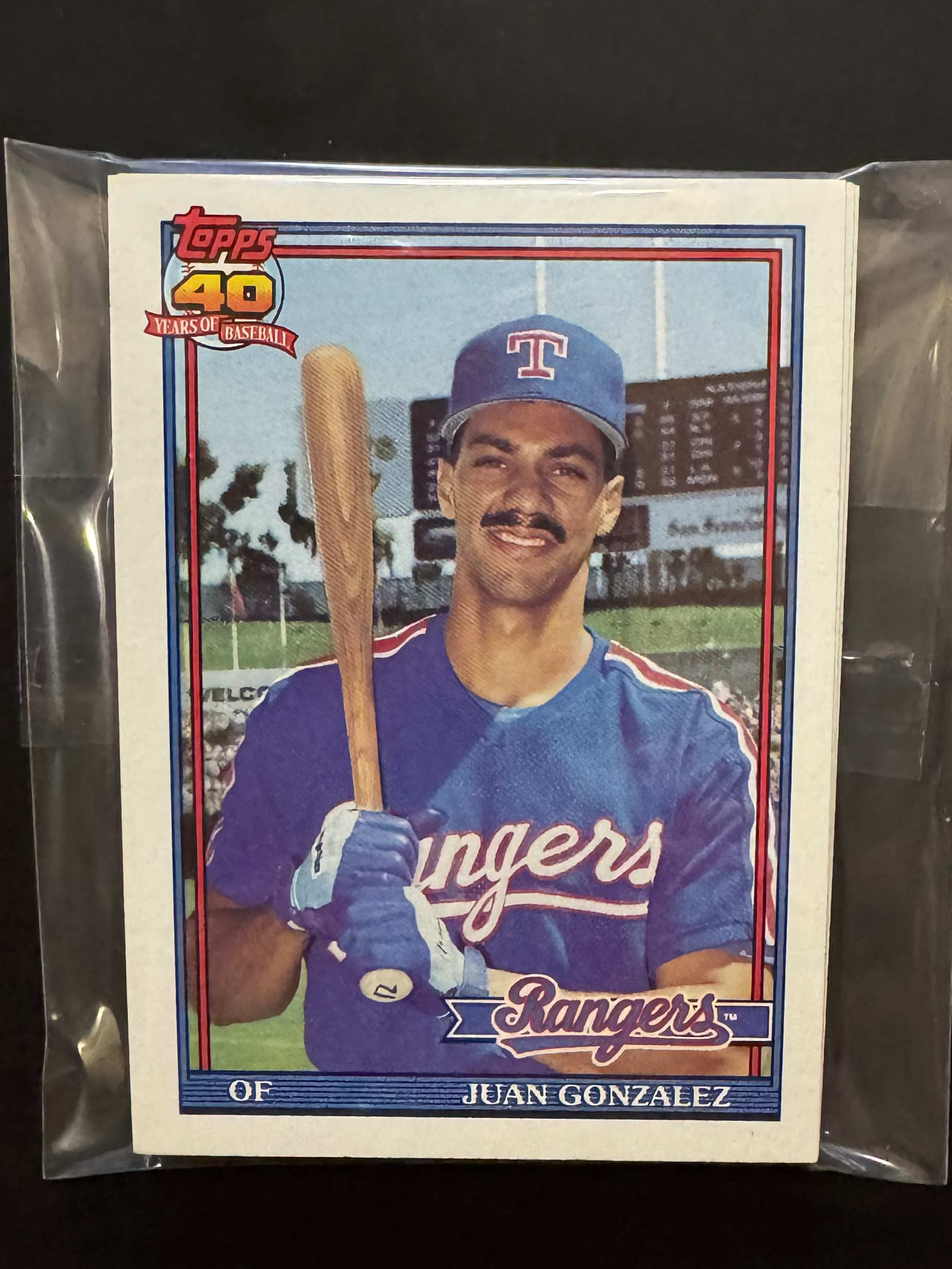 1991 Topps Texas Rangers Team Lots