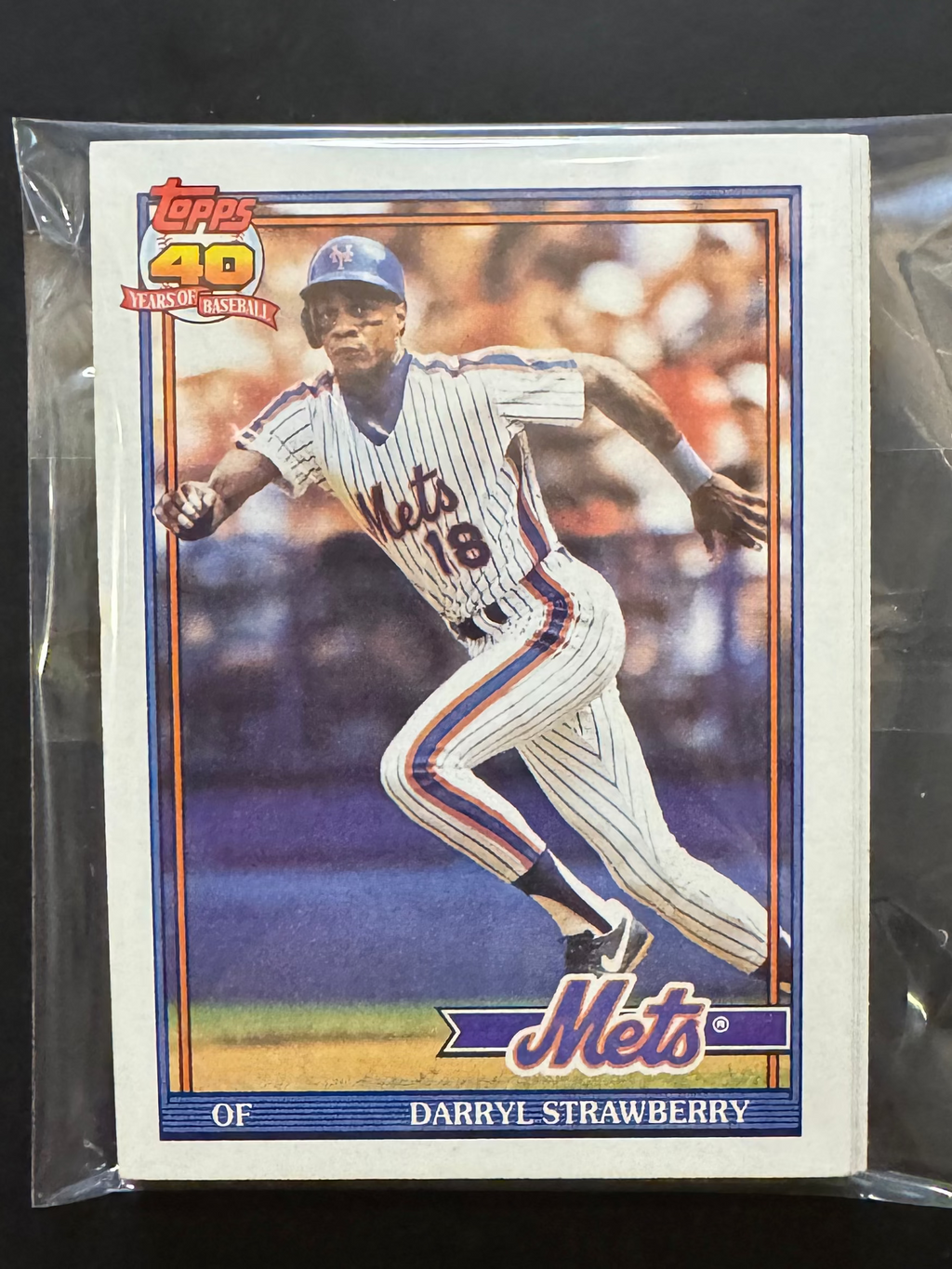 1991 Topps New York Mets Team Lots