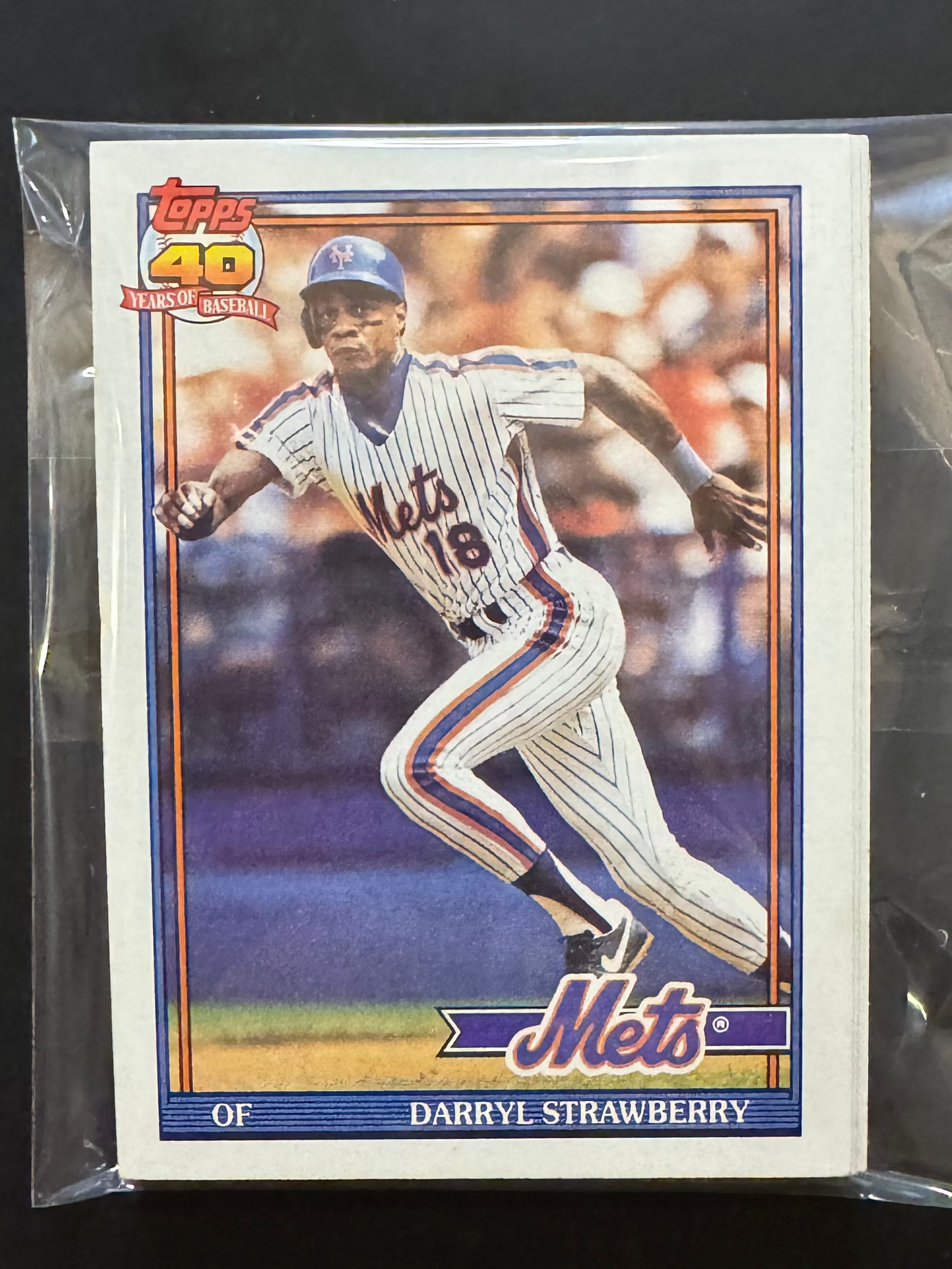 1991 Topps New York Mets Team Lots