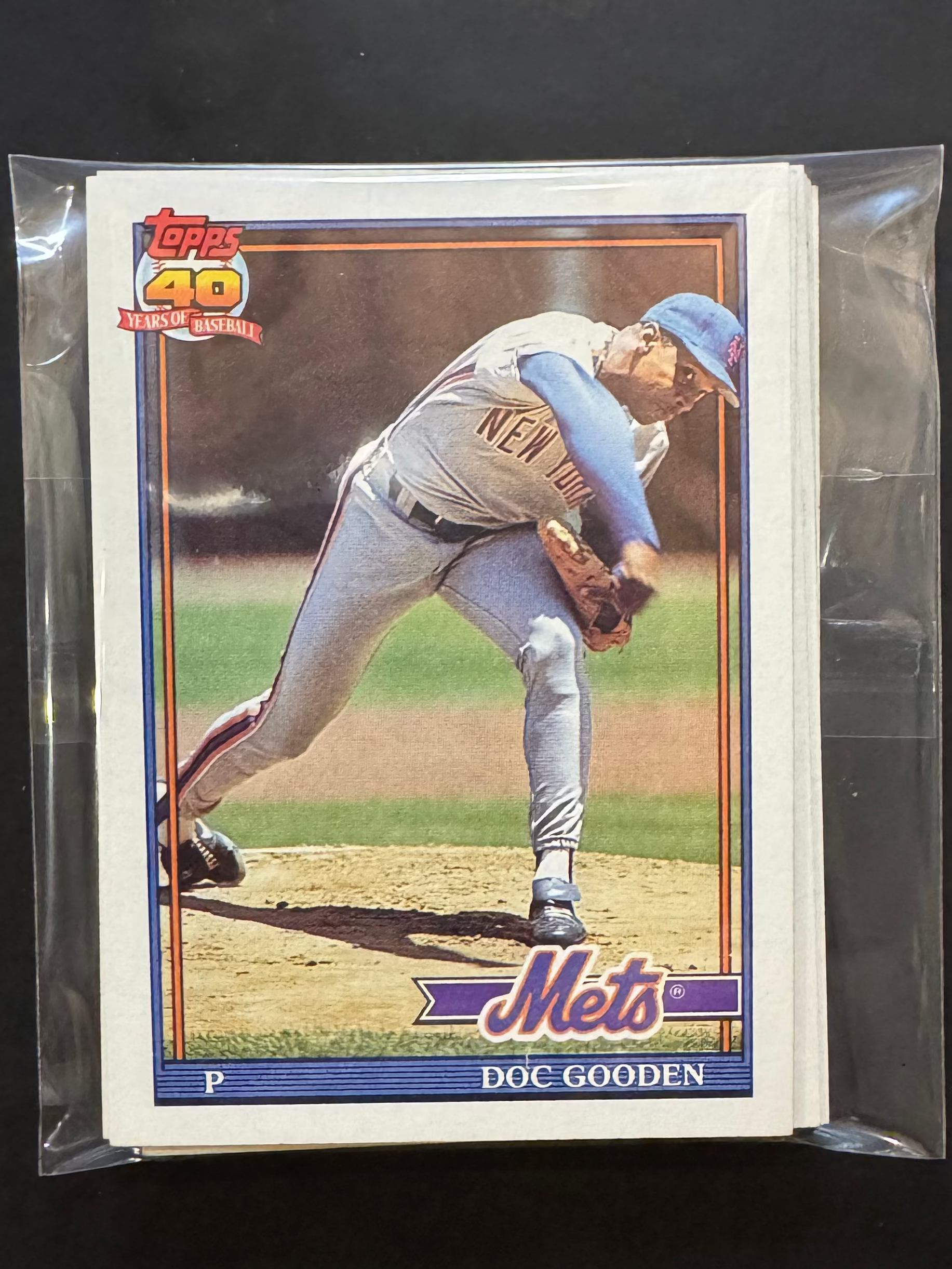 1991 Topps New York Mets Team Lots