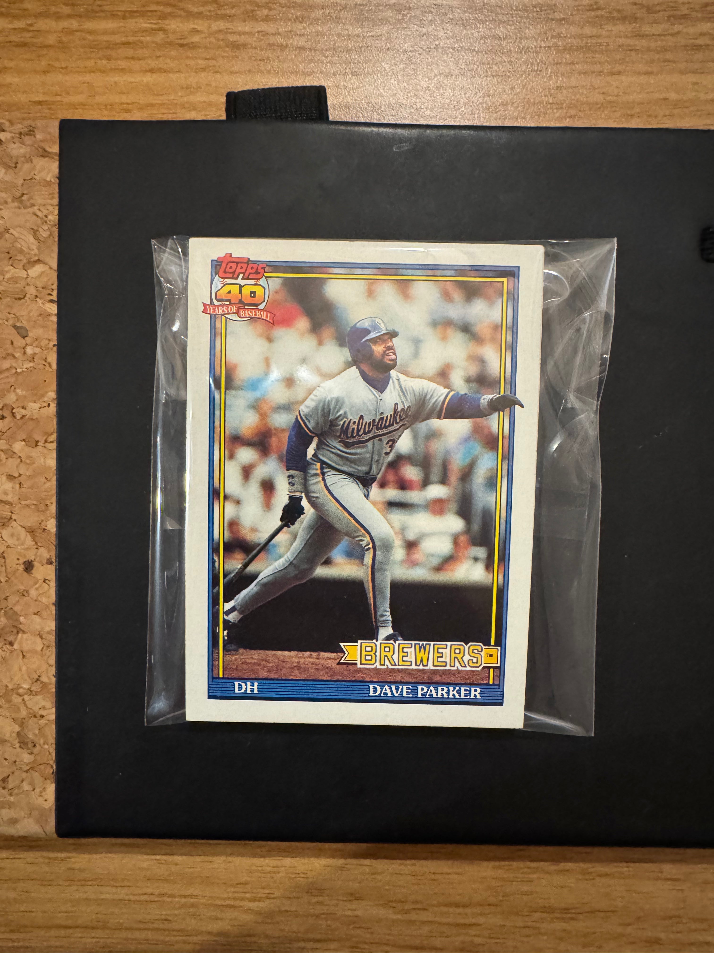 1991 Topps Brewers Team Lots