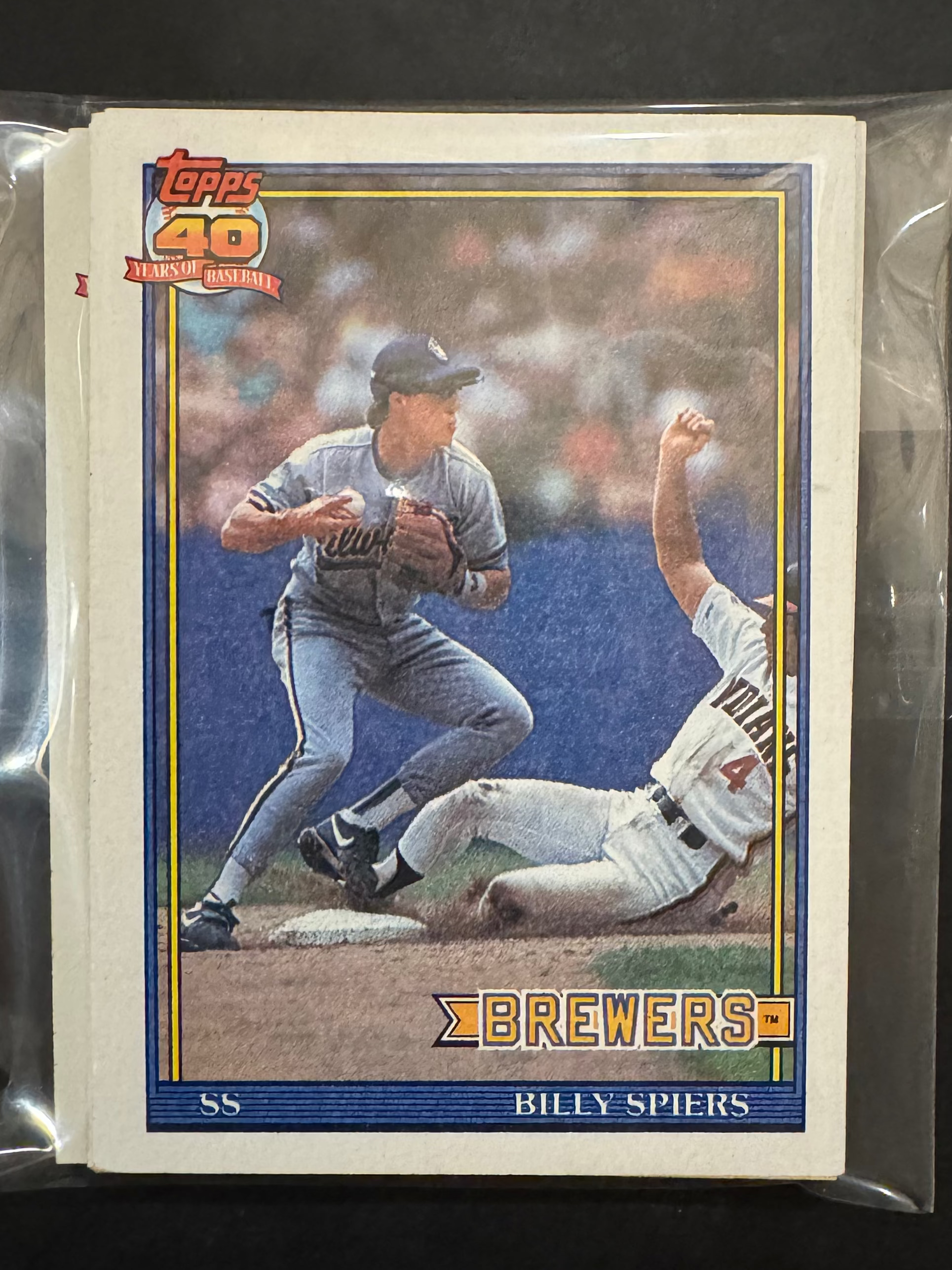 1991 Topps Brewers Team Lots