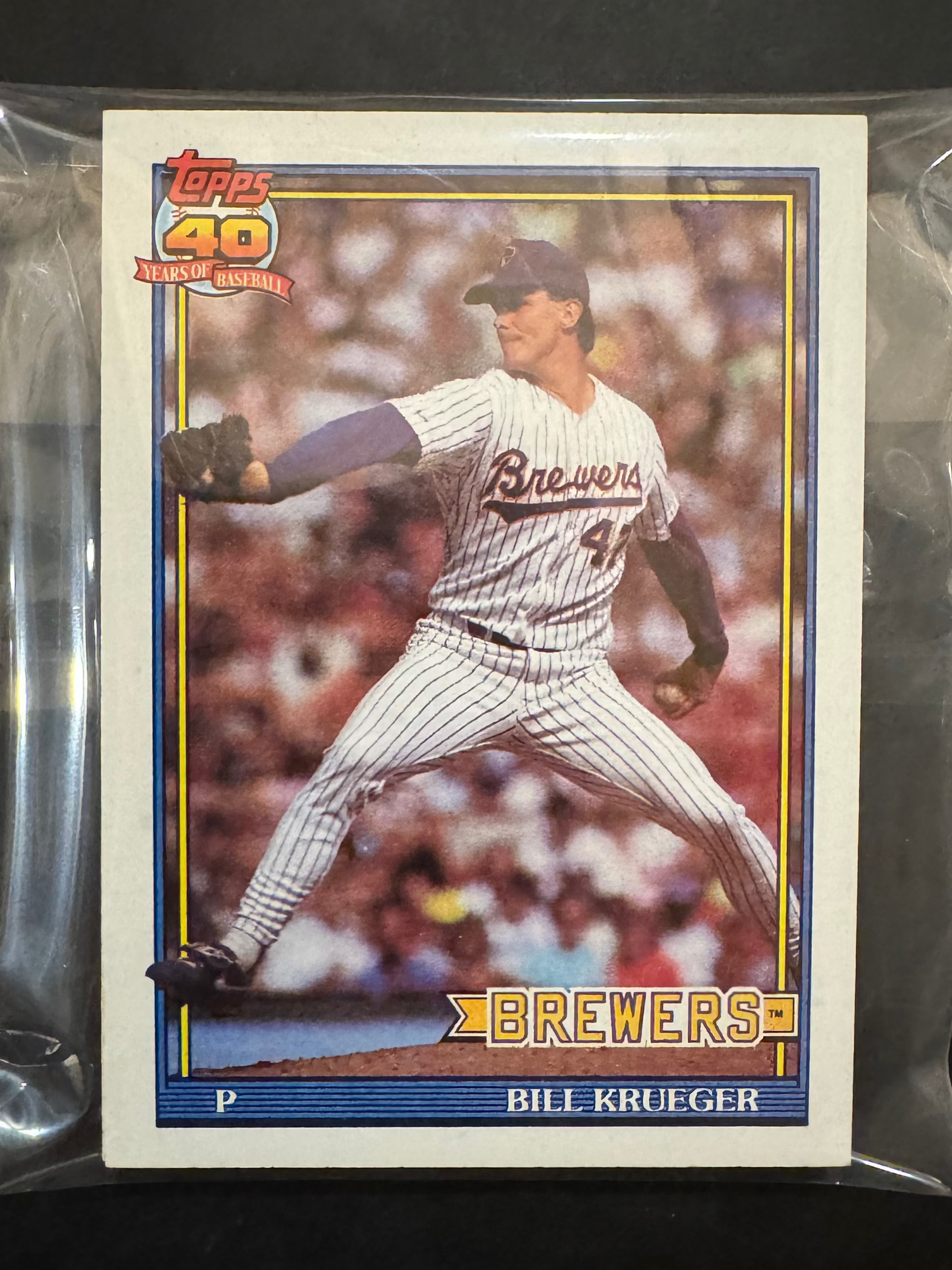 1991 Topps Brewers Team Lots