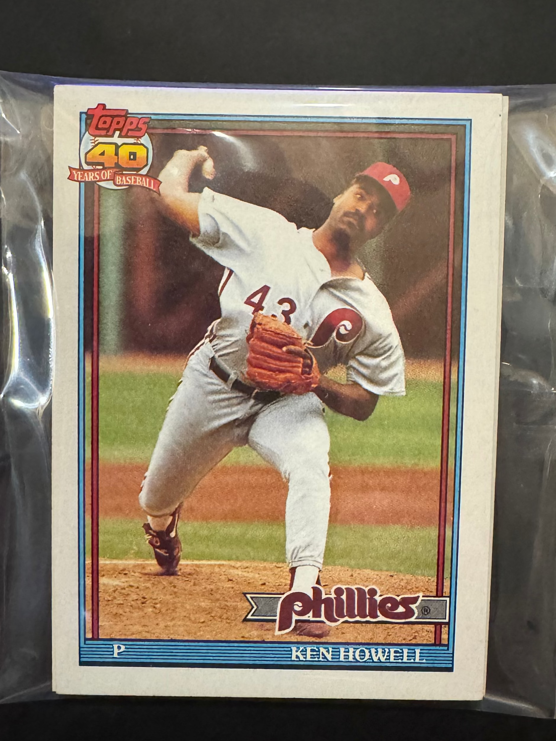 1991 Topps Phillies Team Lots