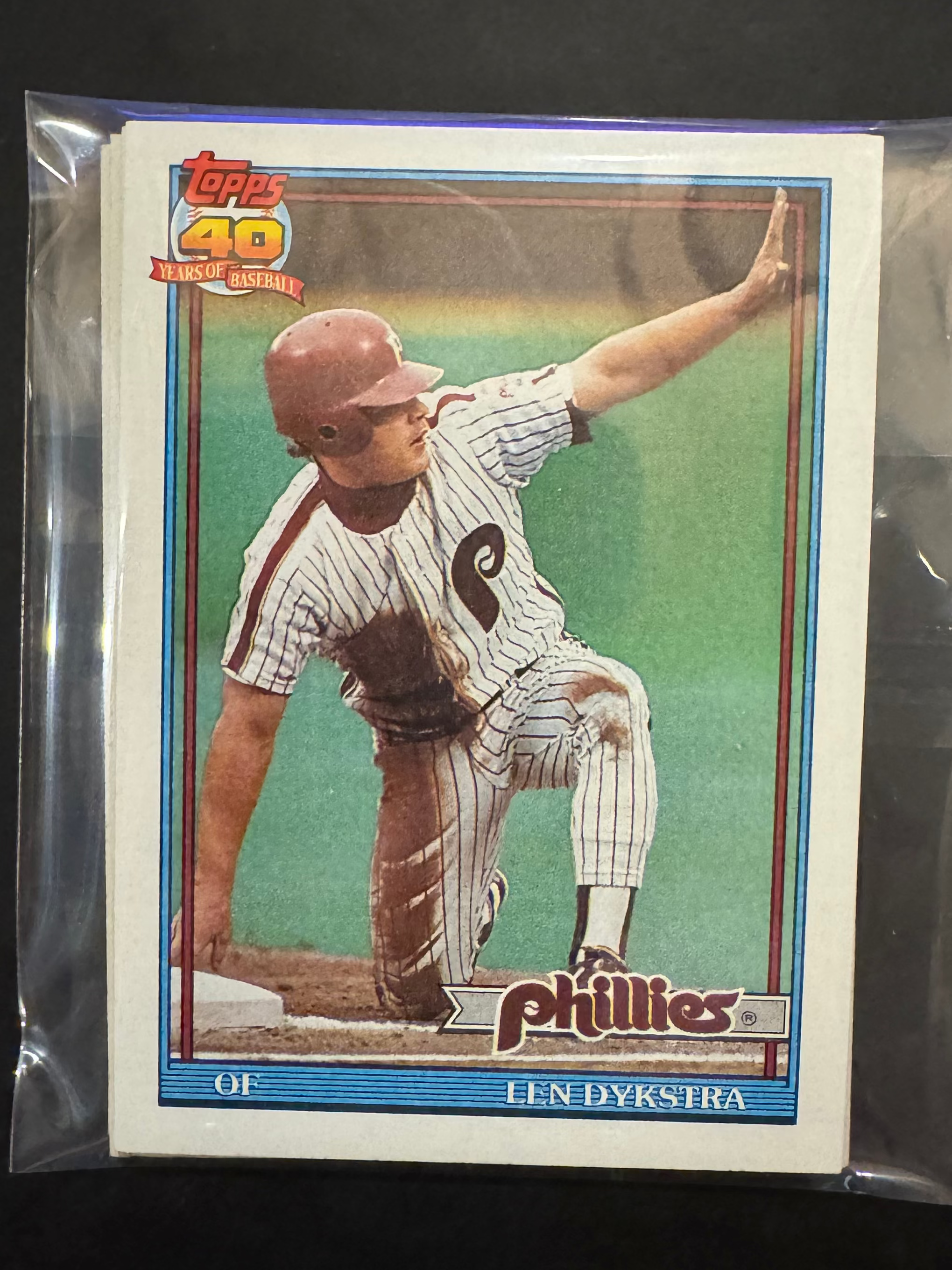 1991 Topps Phillies Team Lots