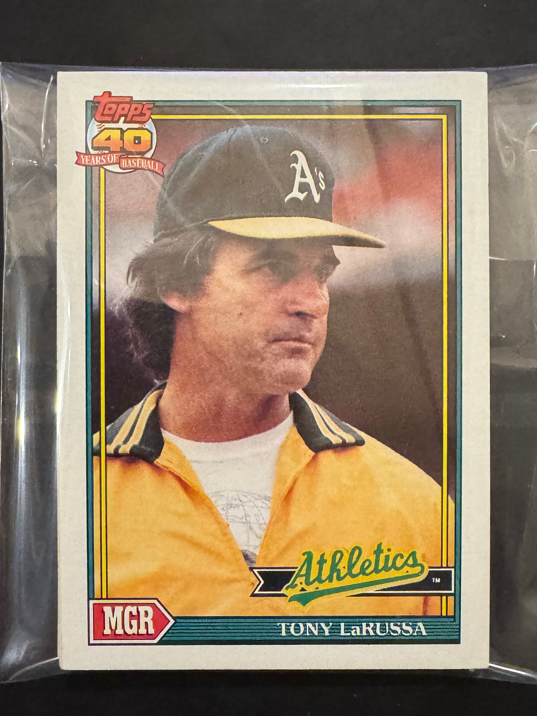1991 Topps Athletics Team Lots