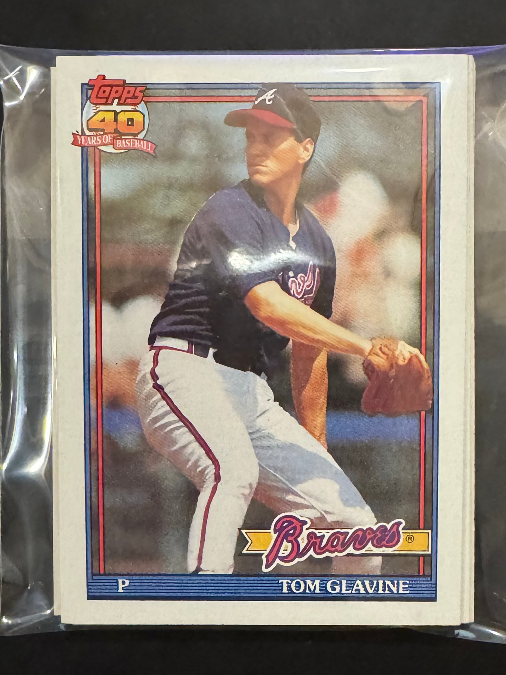 1991 Topps Braves Team Lots