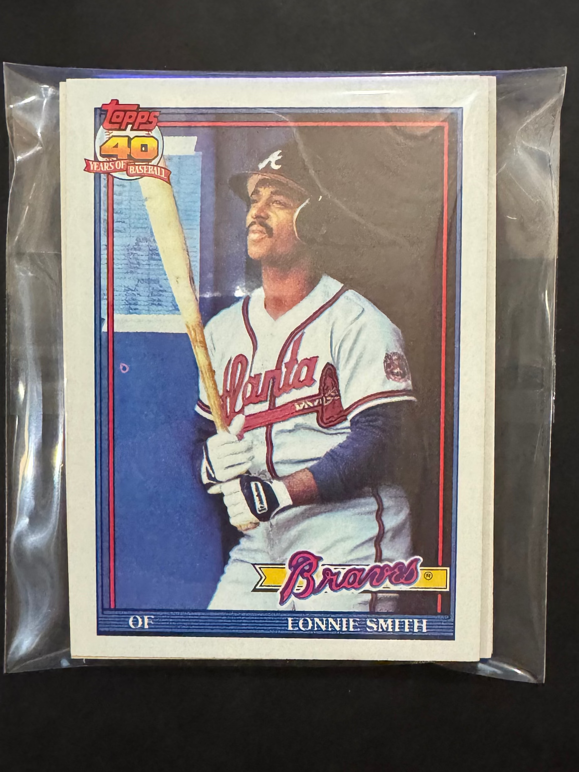 1991 Topps Braves Team Lots